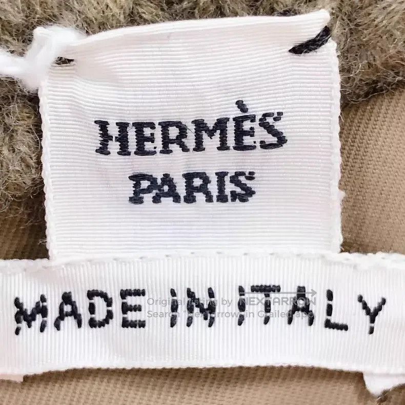 Hermes Hermes Newly Sheared Wool Filled Leather Zip Knit Cardigan Size XS / US 0-2 / IT 36-38 - 7 Thumbnail