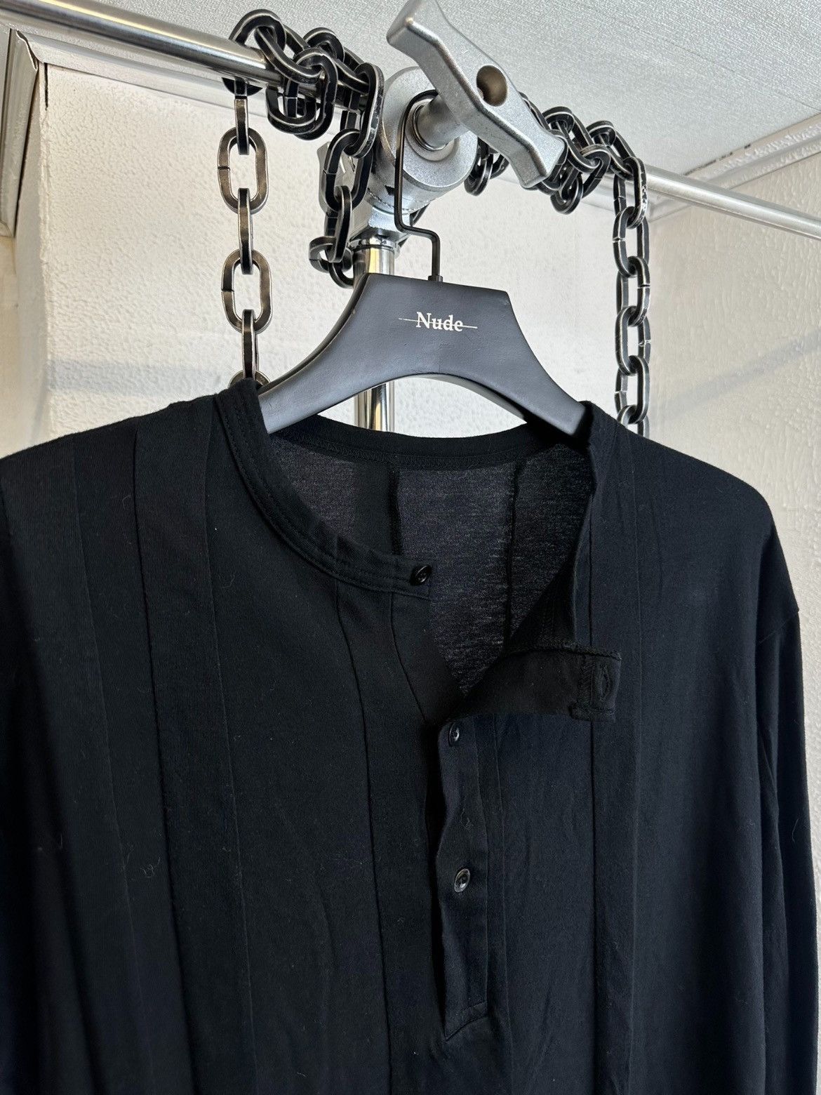 Yohji Yamamoto Yohji Yamamoto pour homme long sleeves tee Size US L / EU 52-54 / 3 - 4 Thumbnail