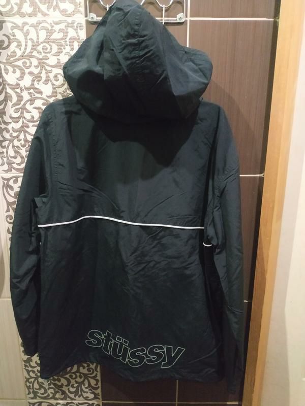 Stussy Stussy Reflective Nylon Anorak Windbreaker Black M Size US M / EU 48-50 / 2 - 10 Thumbnail