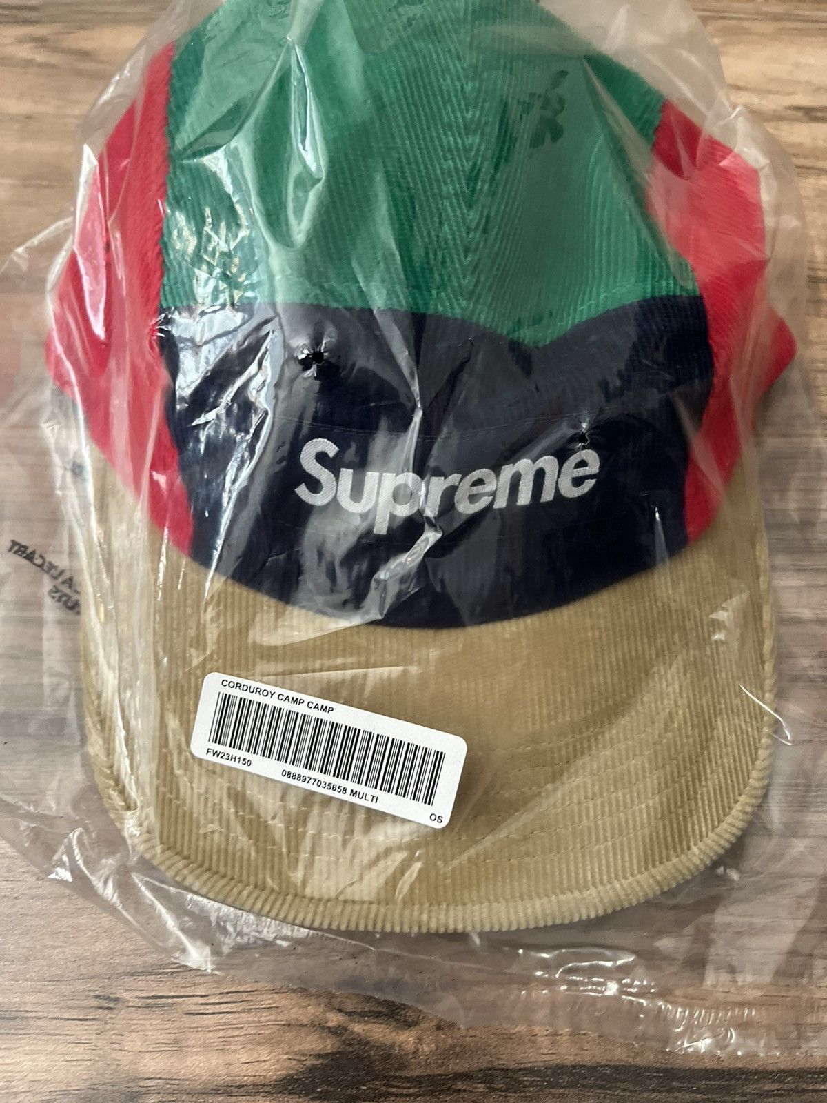 Supreme Supreme Corduroy Camp Cap Size ONE SIZE - 5 Thumbnail
