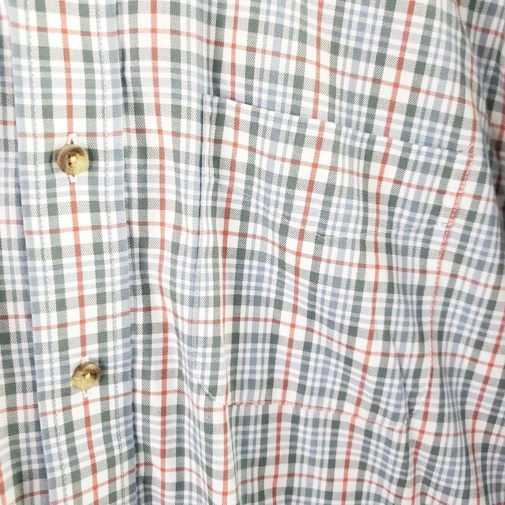 Vintage L.L. Bean Button-Down Shirt Mens Medium Blue Plaid Long Sleeve Traditional Fit Size US M / EU 48-50 / 2 - 4 Thumbnail