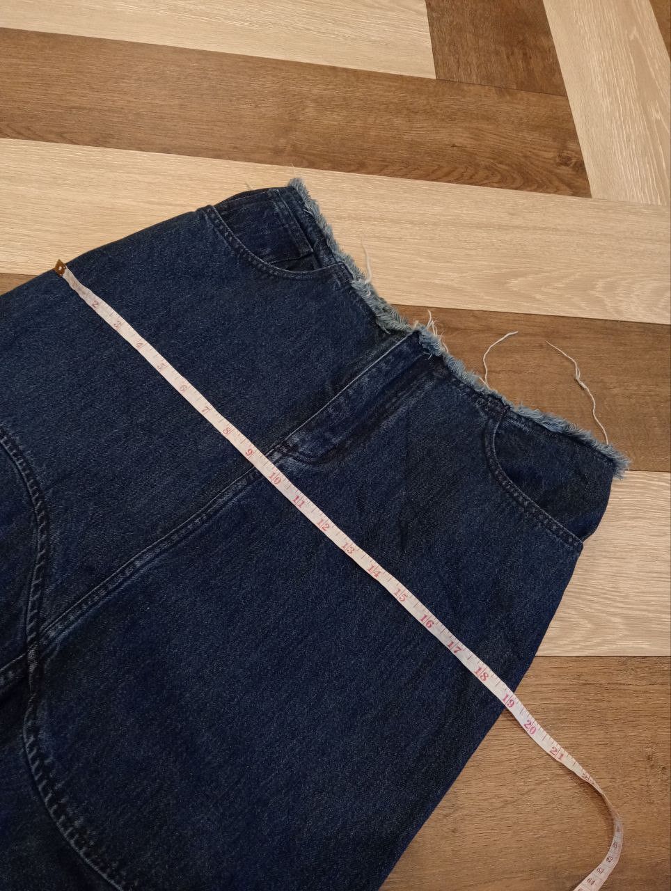 Marques'Almeida MARQUES ALMEIDA INDIGO DENIM ASYMMETRIC SKIRT Size 27" / US 4 / IT 40 - 20 Thumbnail