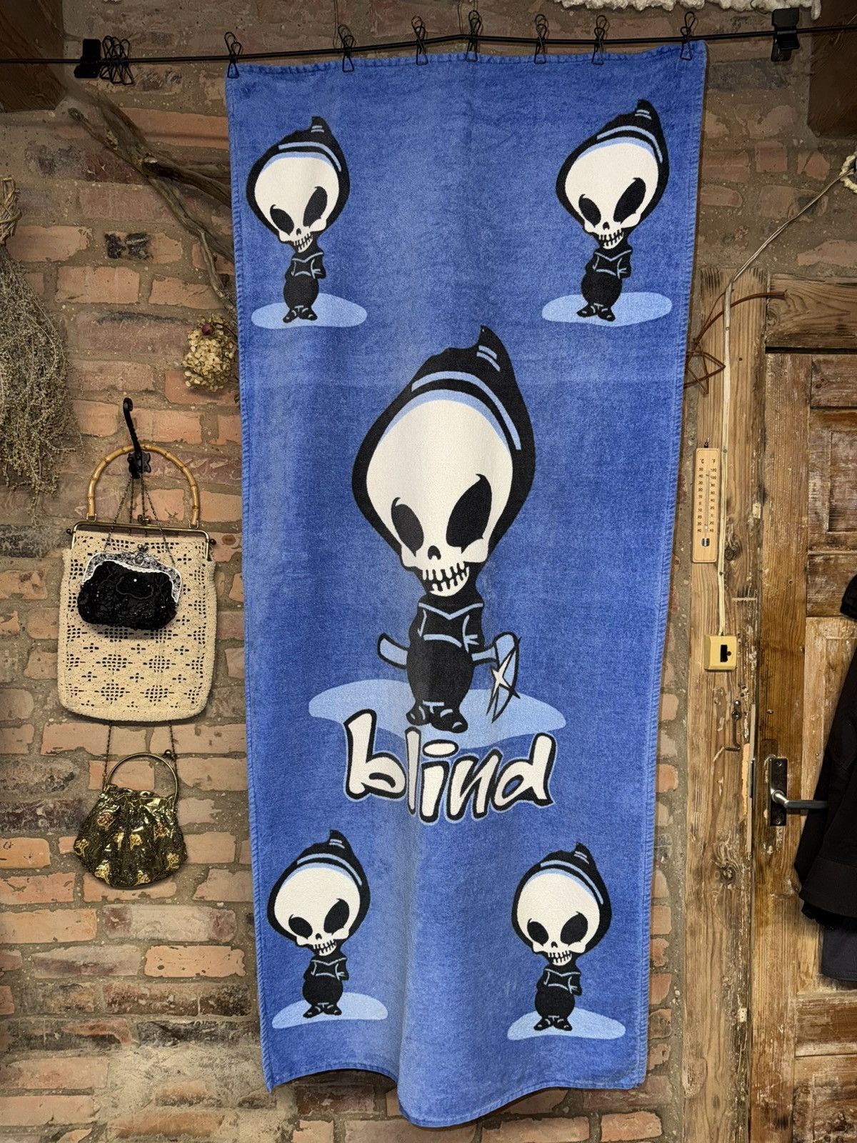 Blind Skateboards Vintage Blind Skateboards Corey The Reaper Bath Towel Size ONE SIZE - 1 Thumbnail