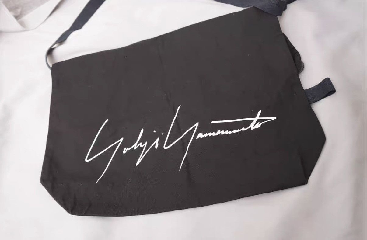 Yohji Yamamoto Yohji Yamamoto Signature Messenger Bag Size ONE SIZE - 3 Thumbnail