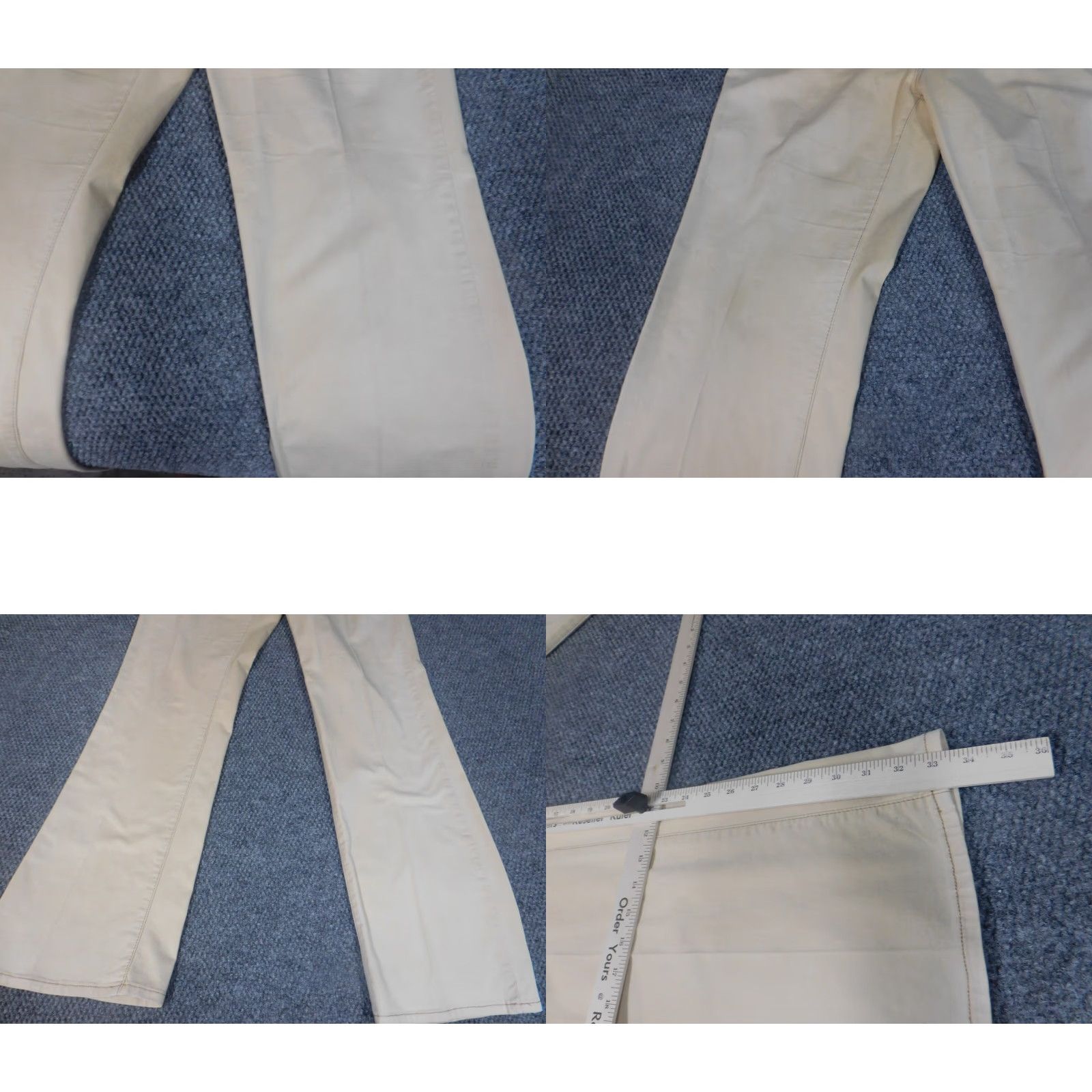 Rocawear Rocawear Womens Pants 13 Beige Straight Stretch Hip Hop Classic Pants Woman Regular Mid Rise 33in Inseam Chino Style Hip Hop Vintage: No Size 24" / US 00 / IT 34 - 8 Thumbnail