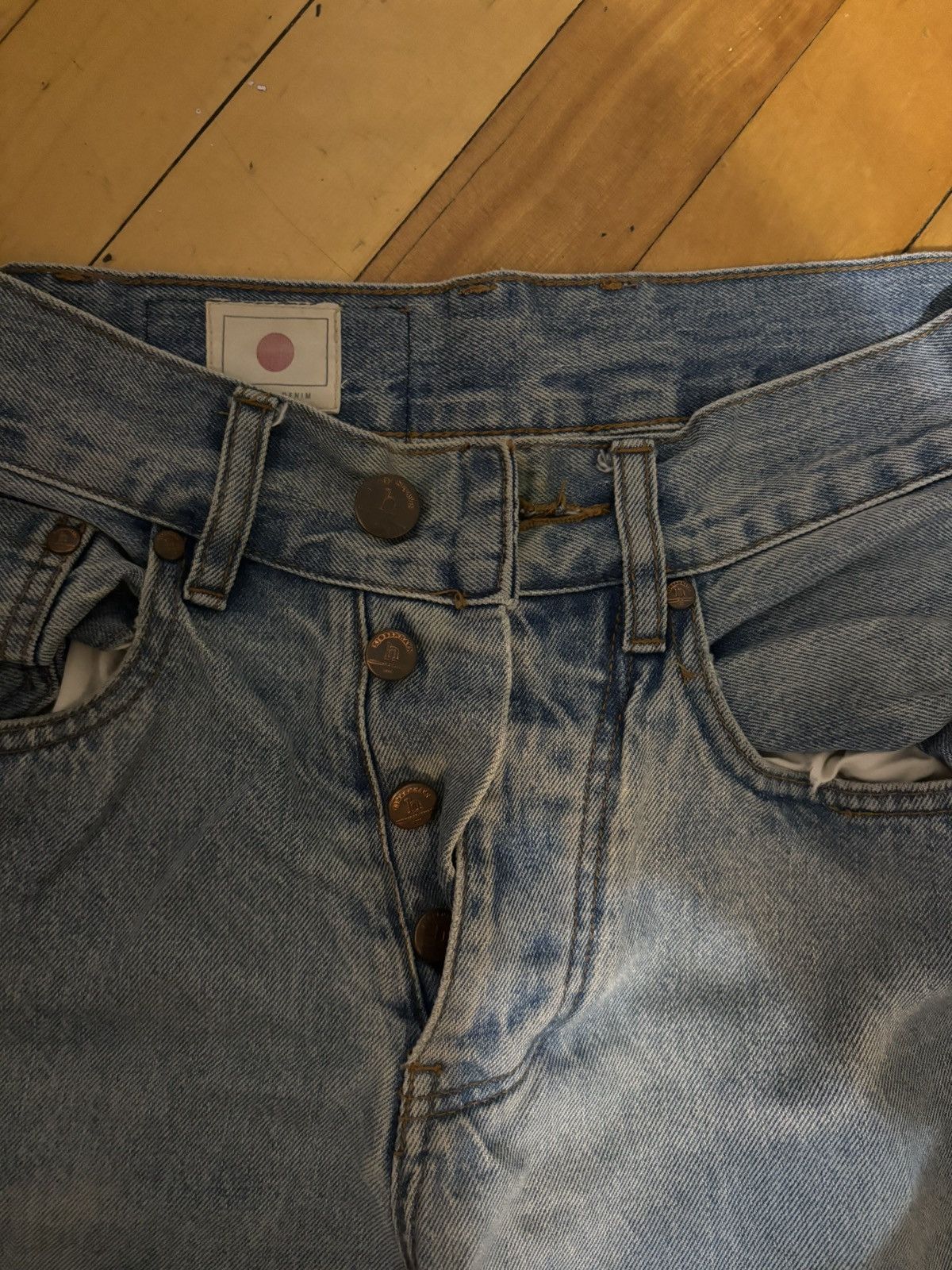 Han Kjobenhavn Relaxed Blue Jeans Size US 29 - 3 Thumbnail