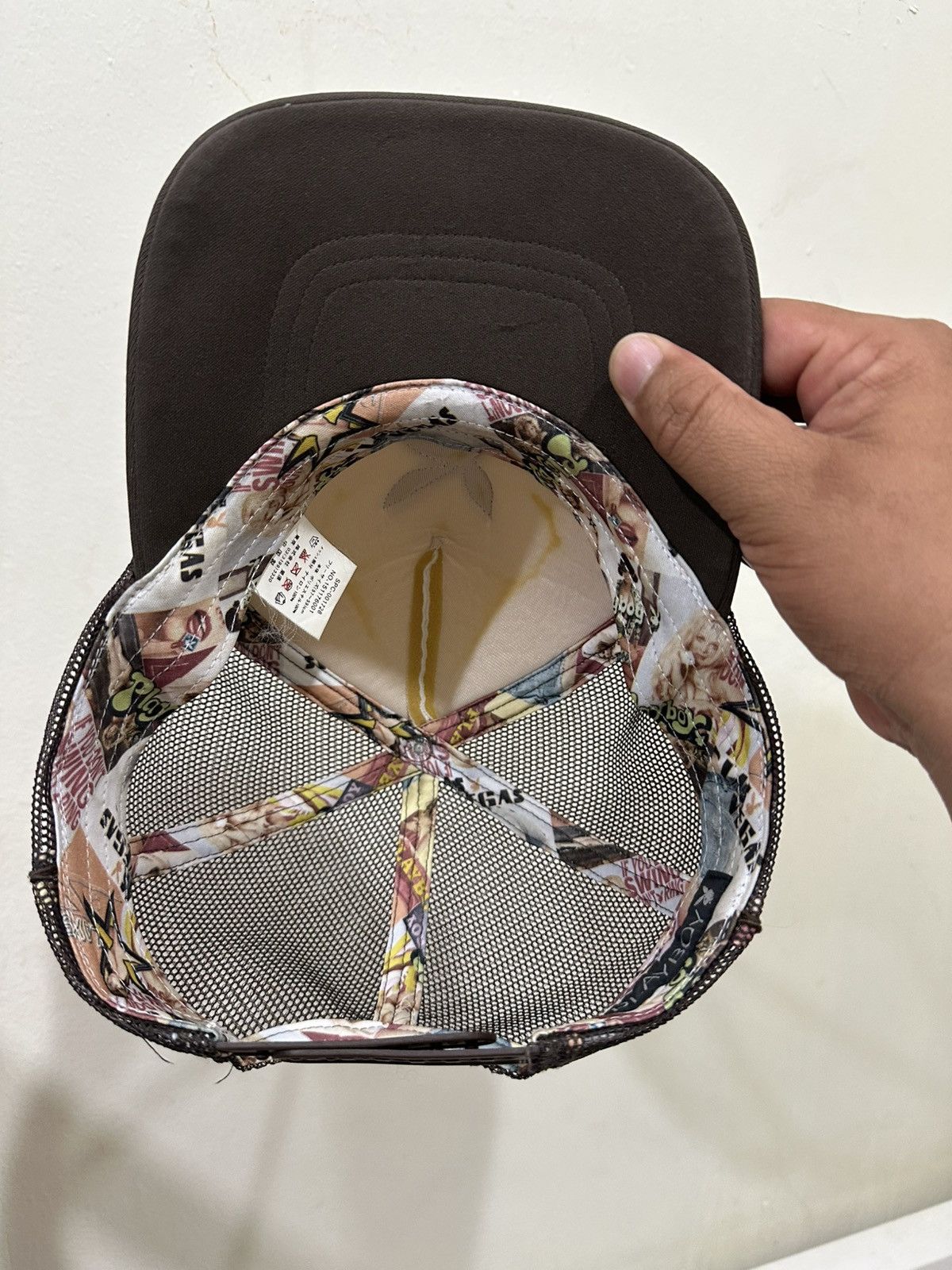 Playboy VTG Bunny Printed Playboy MAG Trucker Hat Size ONE SIZE - 5 Thumbnail