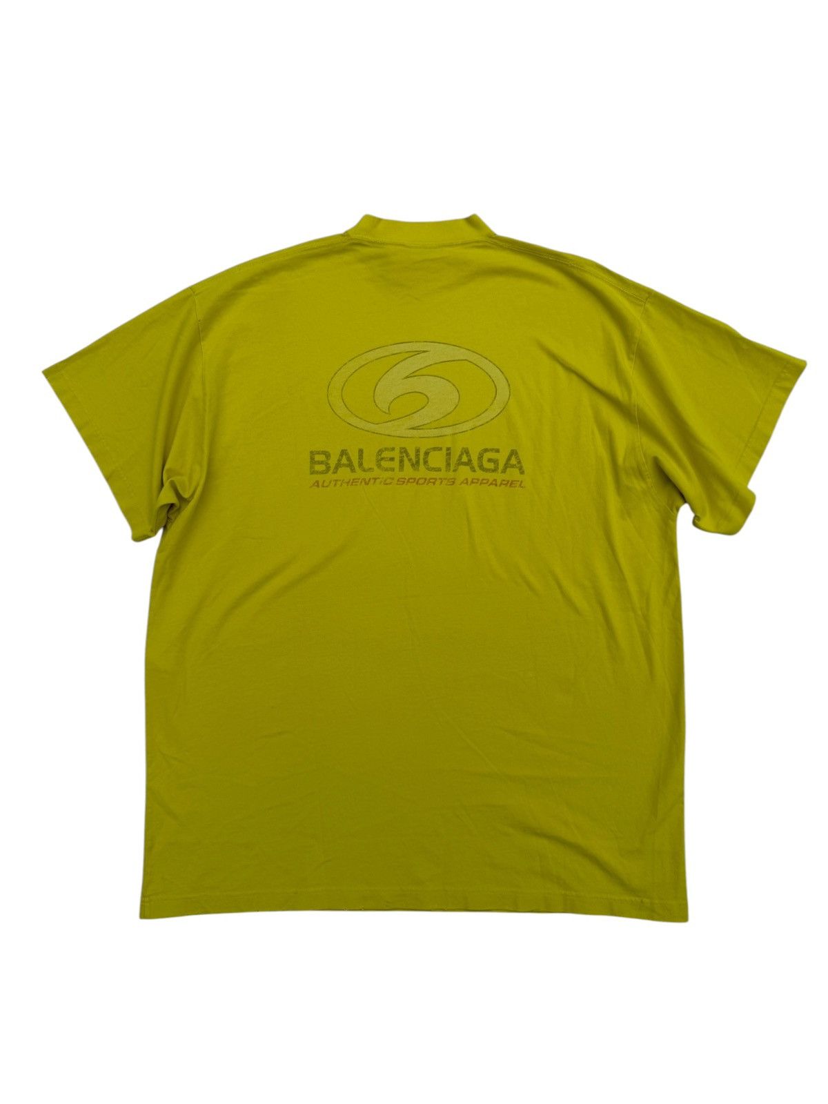 Balenciaga Balenciaga surfer yellow t shirt Size US XL / EU 56 / 4 - 3 Thumbnail
