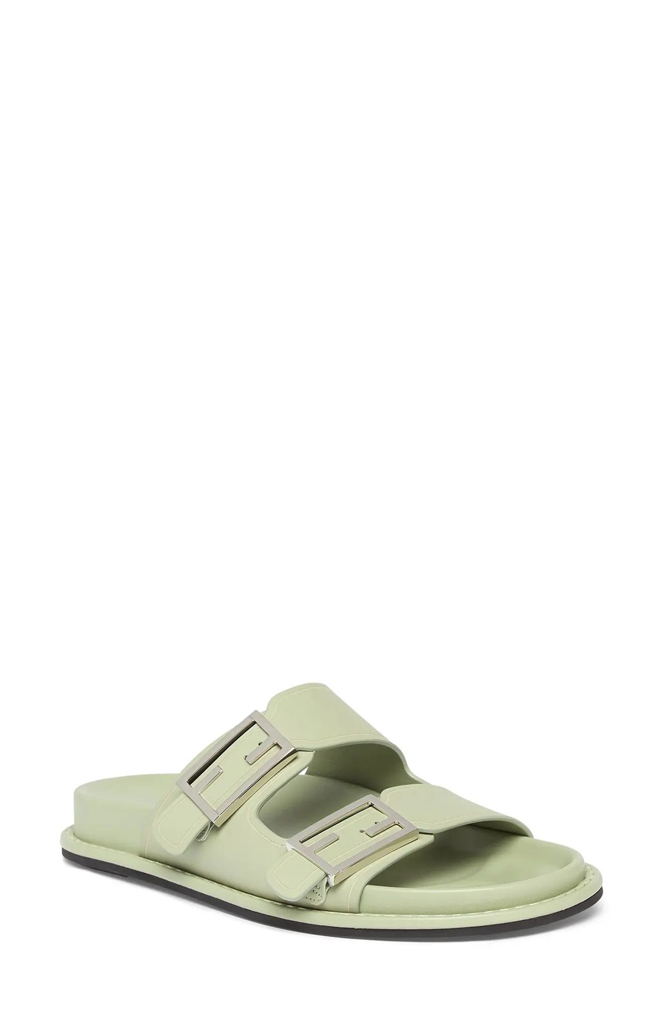 Fendi o1loc1c0824 Sandal in Green Size US 8 / IT 38 - 2 Thumbnail