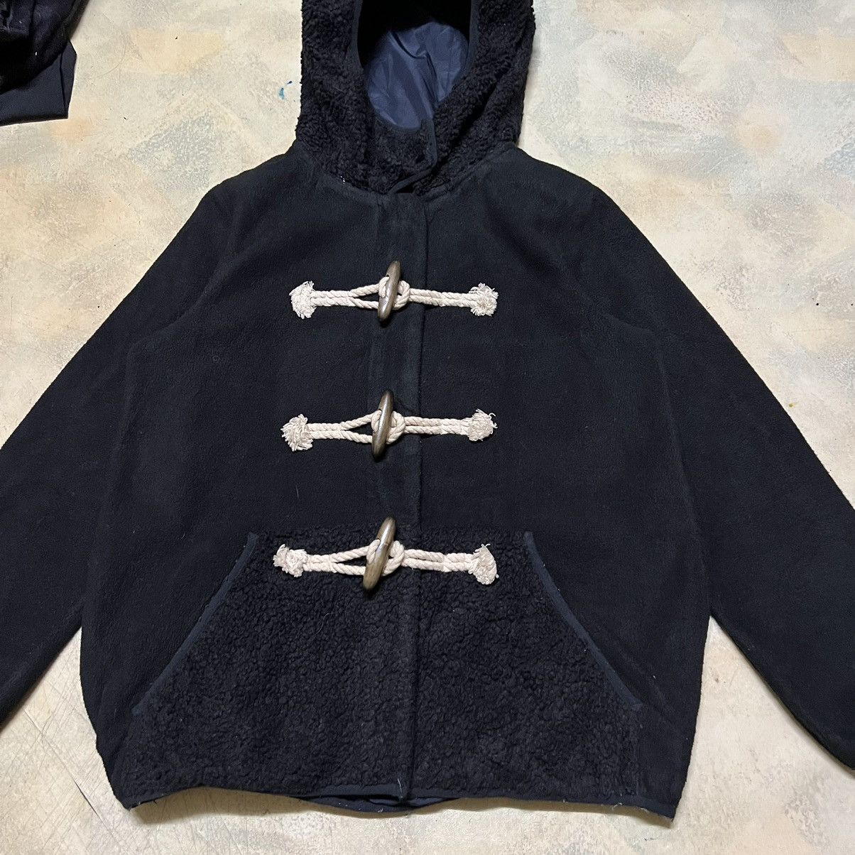 mercibeaucoup Mercibeaucoup by Issey Miyake Peacoat Hoodie Size US S / EU 44-46 / 1 - 3 Thumbnail