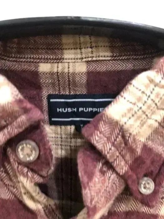 Hush Puppies Vintage Hush Puppies Flannel Shirt 👕 Size US L / EU 52-54 / 3 - 3 Thumbnail