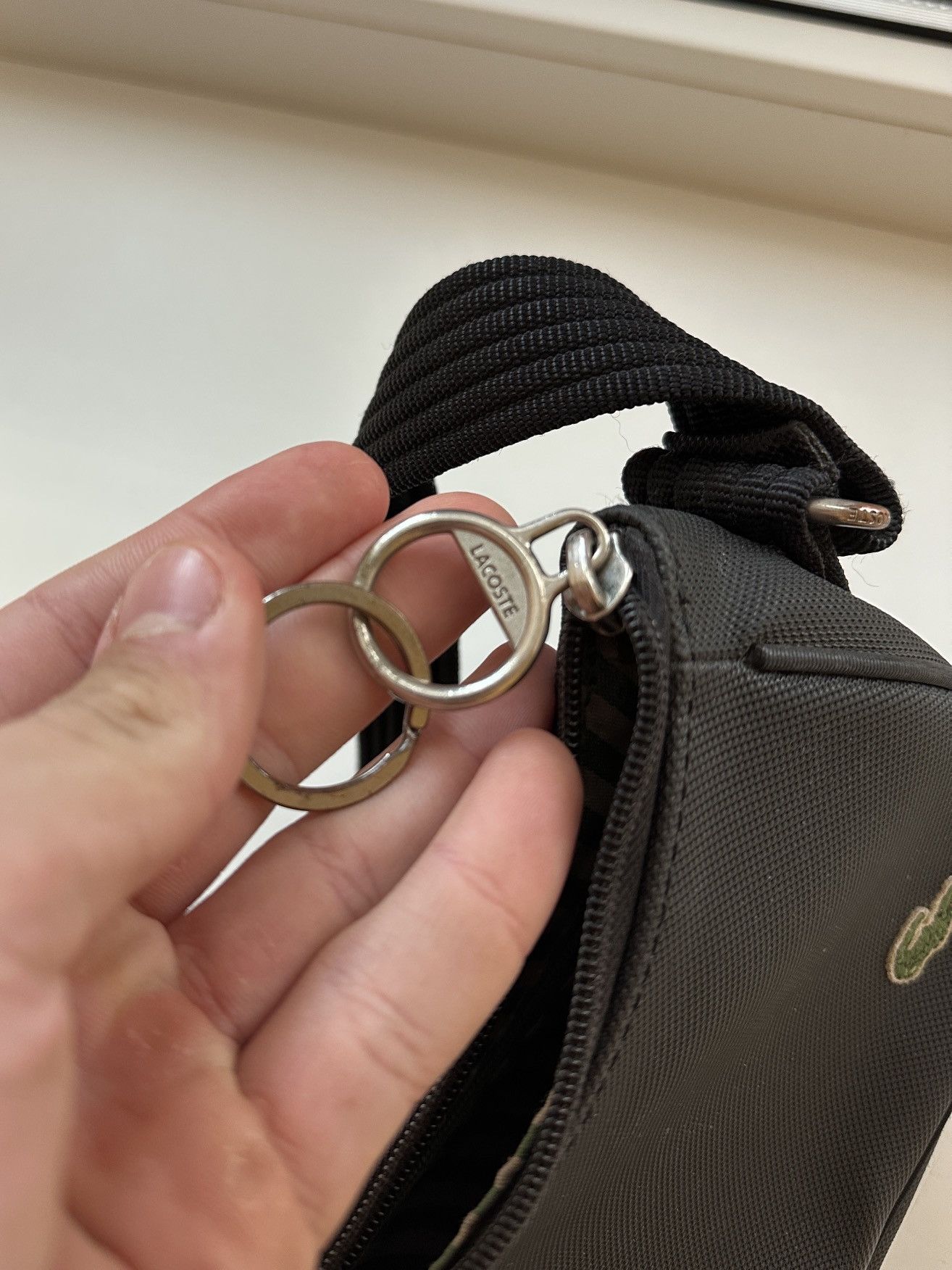 Lacoste Lacoste hand bag vintage black Size ONE SIZE - 3 Thumbnail