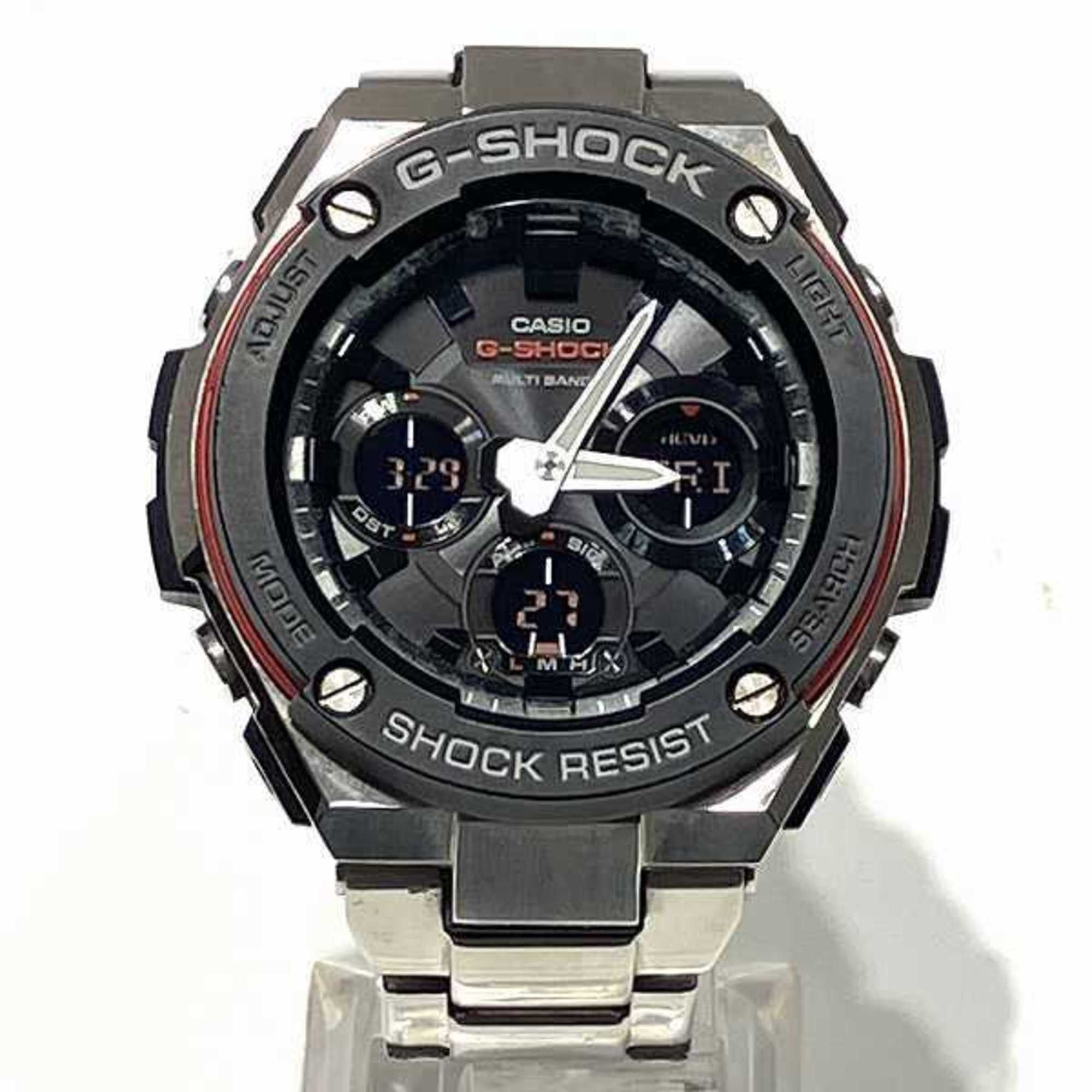 image of Casio G-Shock G-Steel Gst-W100D Solar Tough Watch Men's in Black