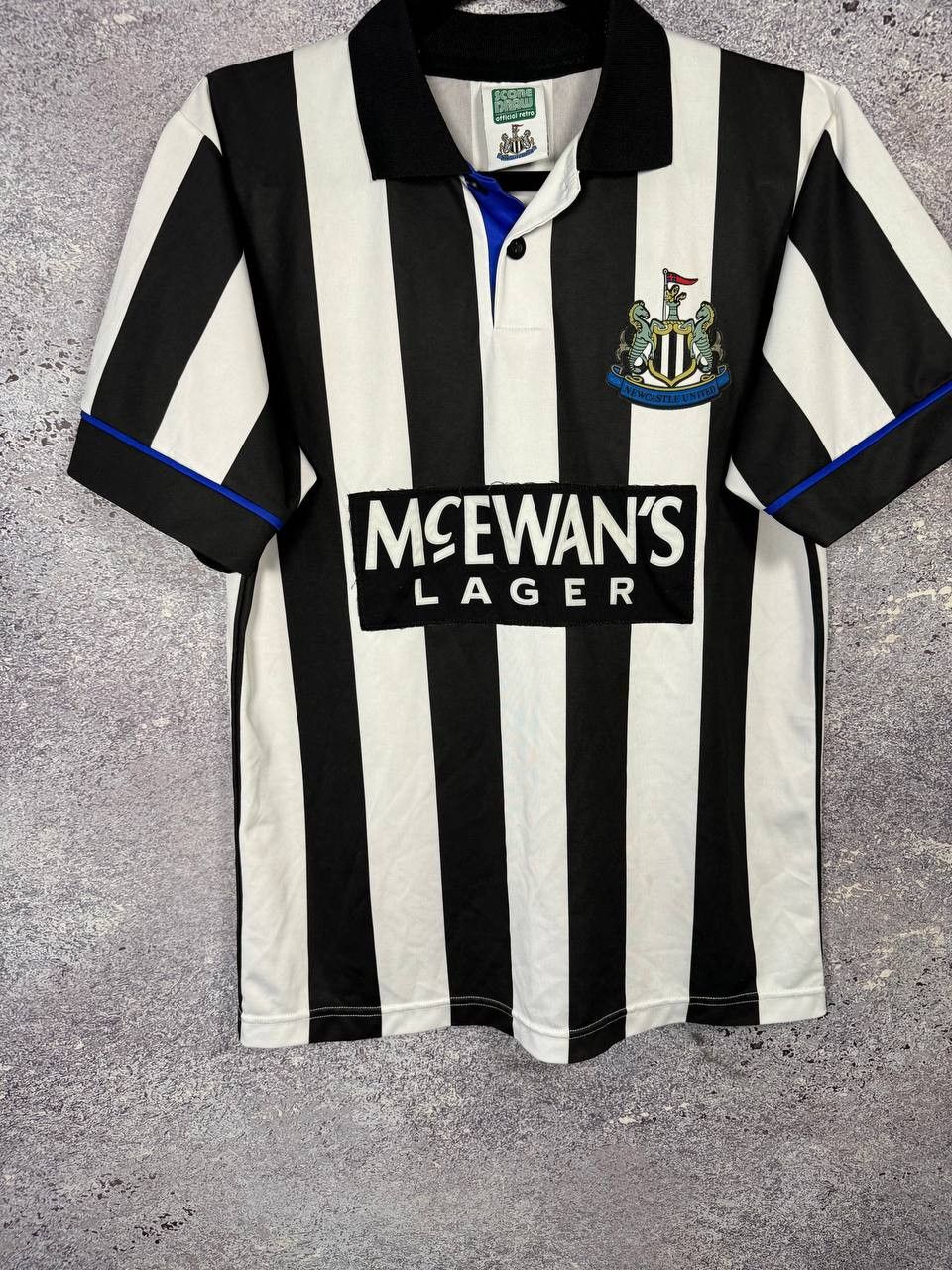 Vintage 90's Newcastle United 1993/94 Home 2 Score Draw Jersey Size US S / EU 44-46 / 1 - 4 Thumbnail