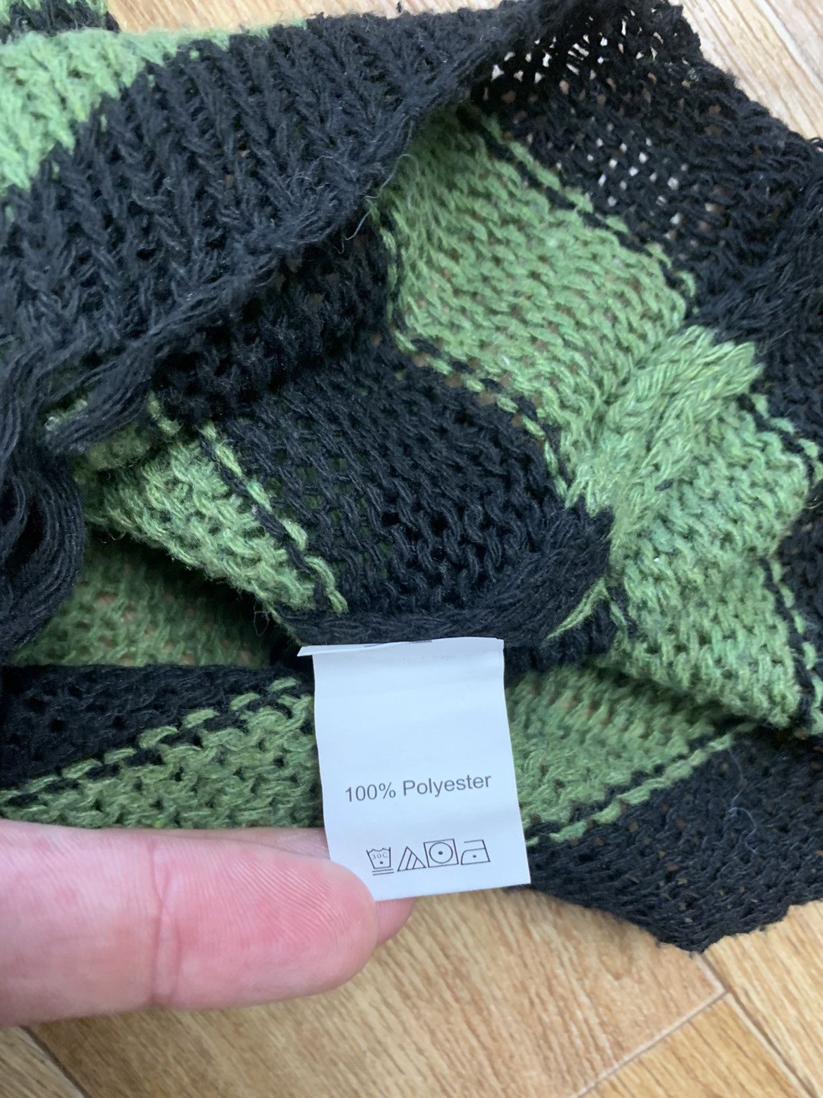 If Six Was Nine Rare Punk Distressed Sweater Junya Watanabe Style Vivienne Size ONE SIZE - 5 Thumbnail