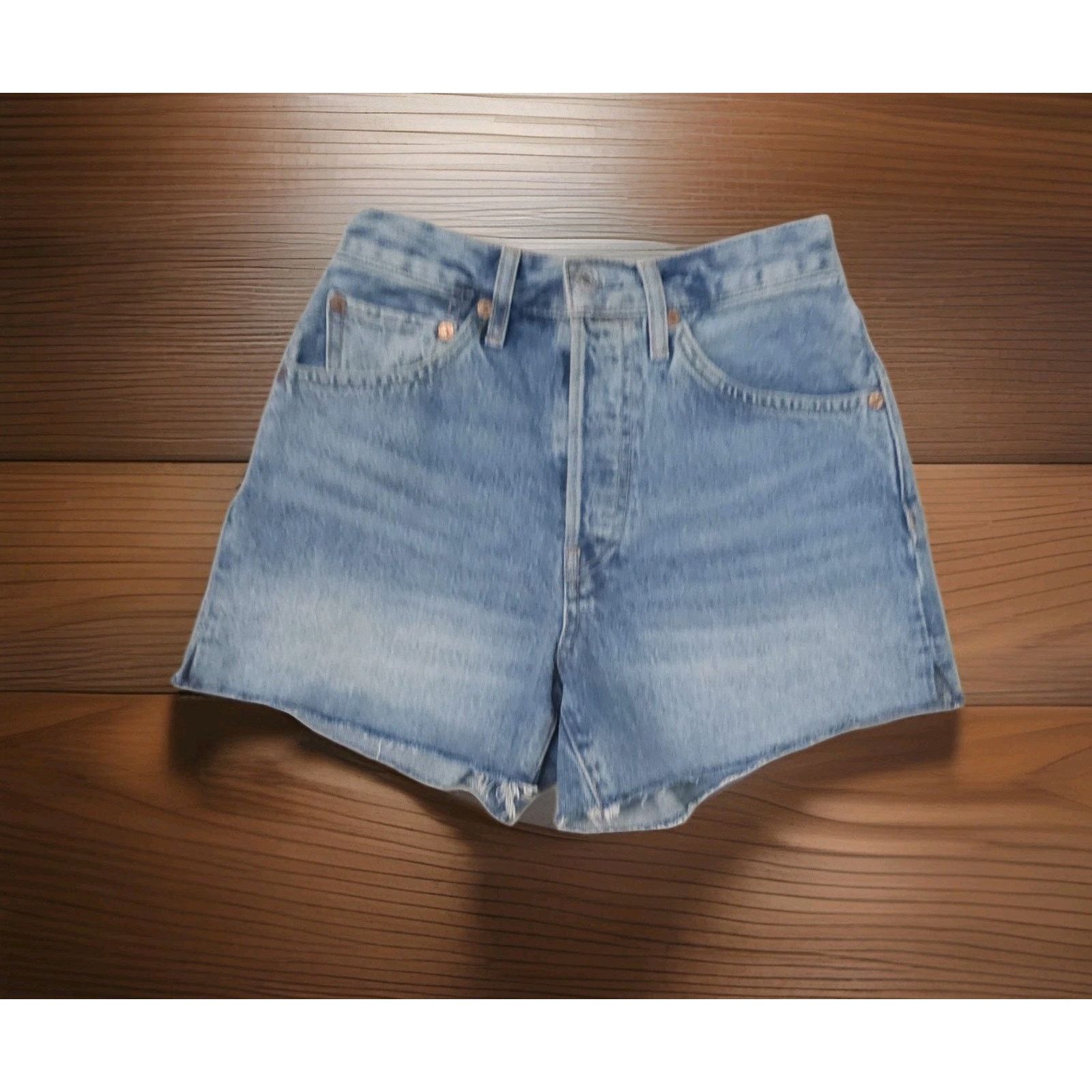 RE/DONE Re/Done High Rise Denim Cut-off Short Size 24 Size 24" / US 00 / IT 34 - 1 Thumbnail