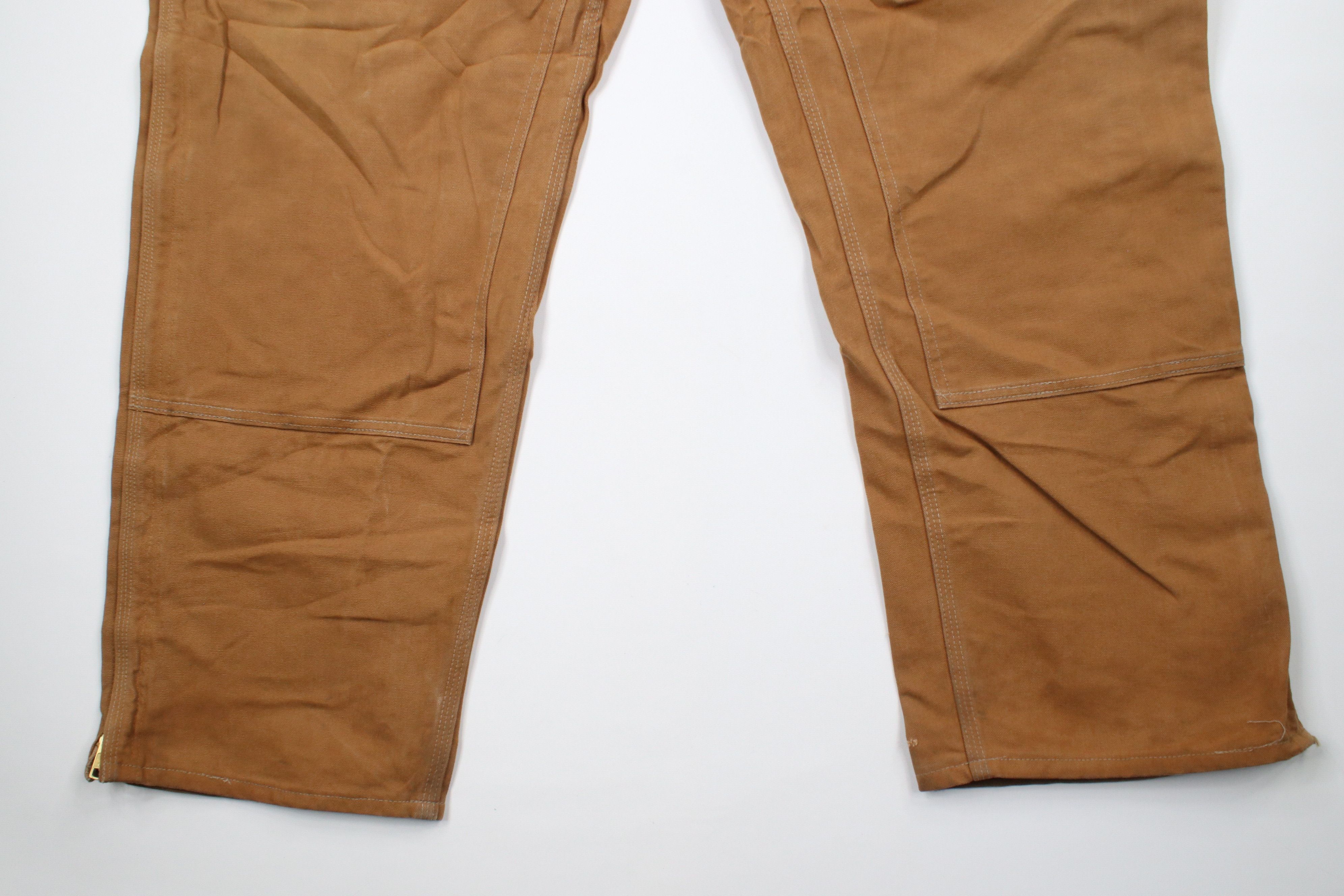 Carhartt × Vintage Carhartt Heavyweight Loose Wide Leg Double Knee Pants USA Size US 44 / EU 60 - 4 Thumbnail