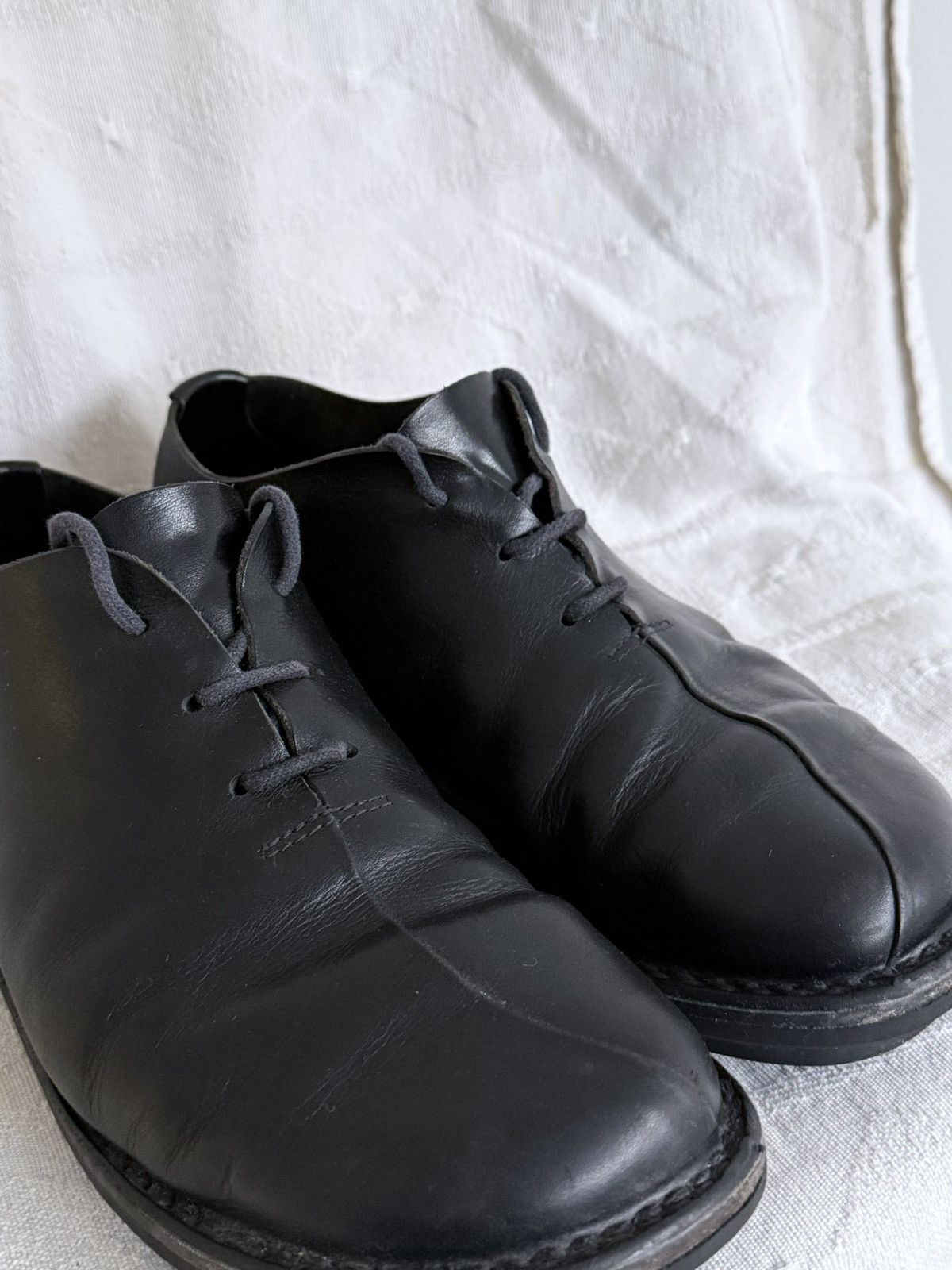 Trippen Trippen Black Leather Shoes Size US 8 / EU 41 - 2 Thumbnail