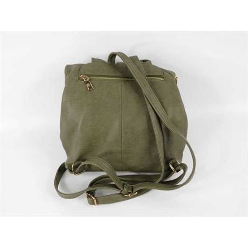 Other Miztique The Diana Vegan Olive Leather Backpack Size ONE SIZE - 2 Thumbnail