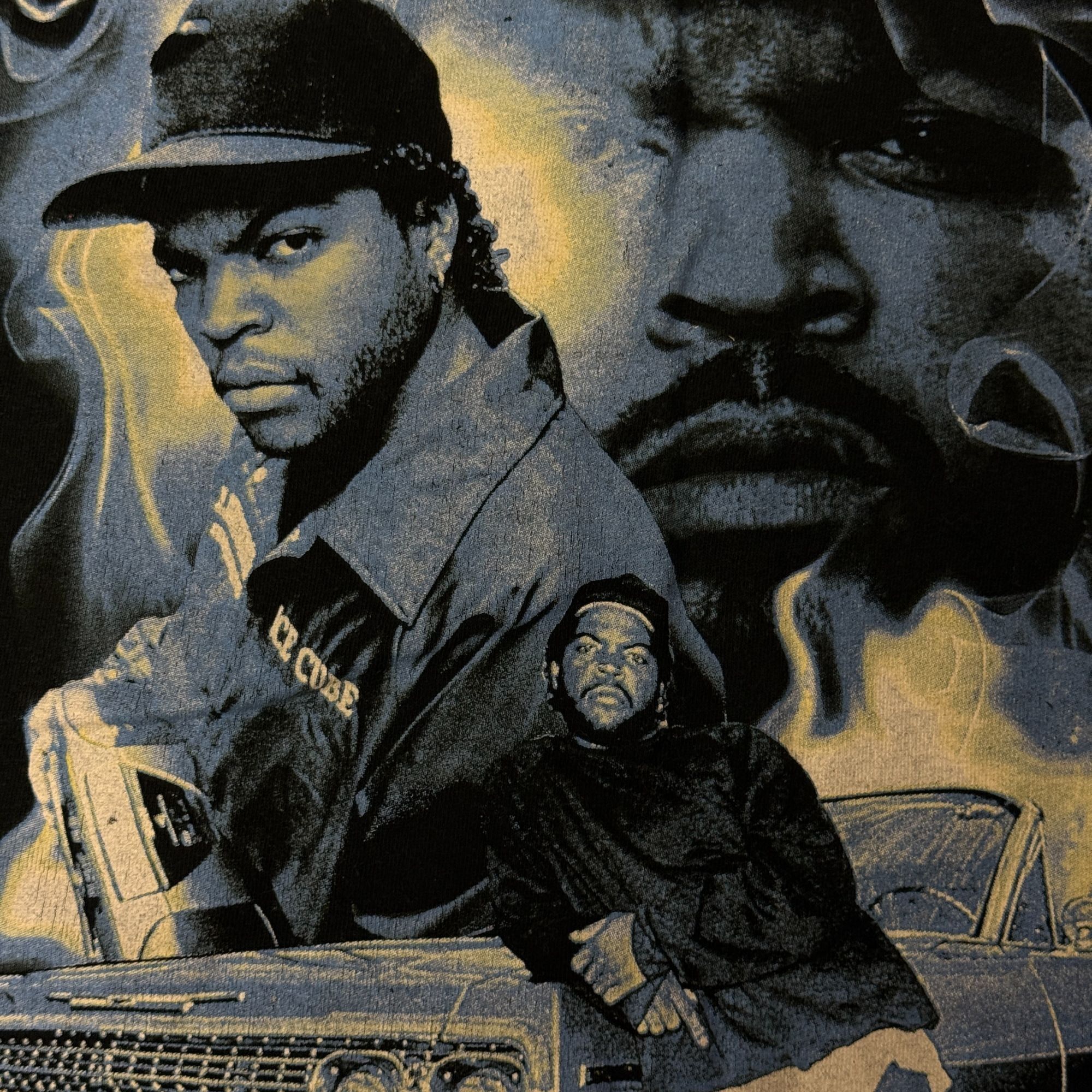 Other Vtg ICE CUBE Rapper Spell Out OG Legend BiG Face Hip Hop Tee Size US L / EU 52-54 / 3 - 3 Thumbnail