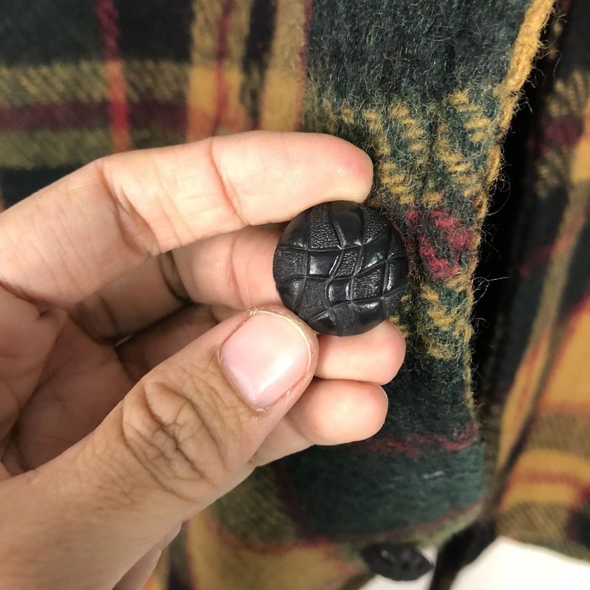 Japanese Brand 🔥VINTAGE WOOL CHORE JACKET PEAKABOO TARTAN ISSEY MIYAKE Size US L / EU 52-54 / 3 - 19 Thumbnail