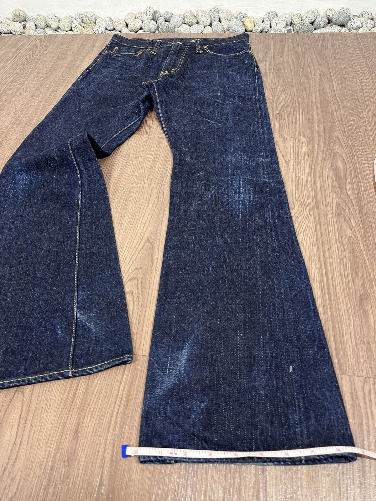 The Flat Head The Flat Head 3007 Flare Denim Size US 29 - 21 Thumbnail