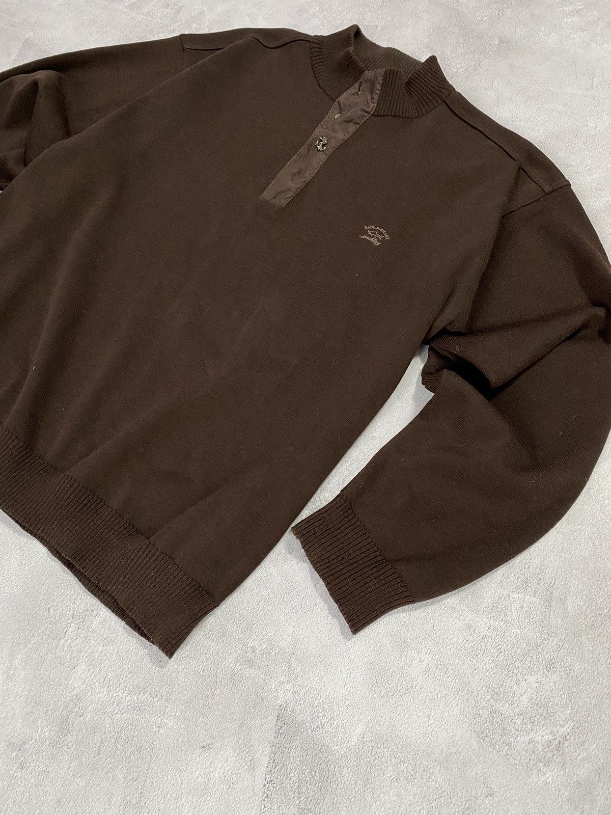 Paul & Shark × Vintage 🦈 Vintage 90s sweater Paul Shark 1/4 zip Size US XL / EU 56 / 4 - 2 Thumbnail