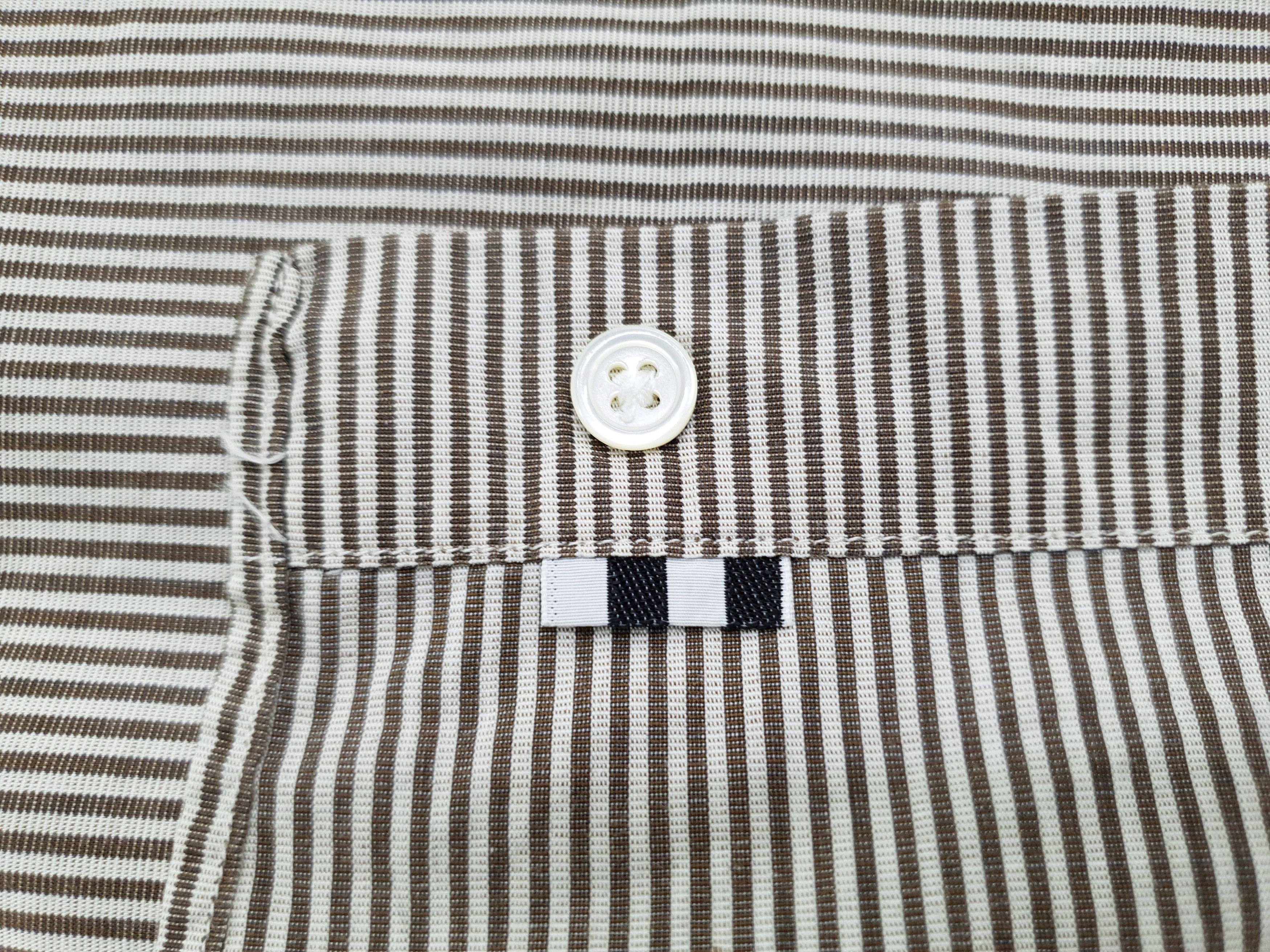 Karl Lagerfeld Lagerfeld Homme Pinstripe Button Down Shirt Size US L / EU 52-54 / 3 - 7 Thumbnail
