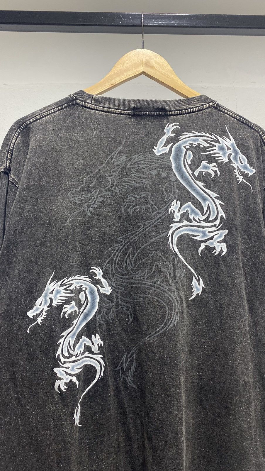 Japanese Brand Crosskeys Sukajan Dragon Washed 90s Size US XL / EU 56 / 4 - 17 Thumbnail