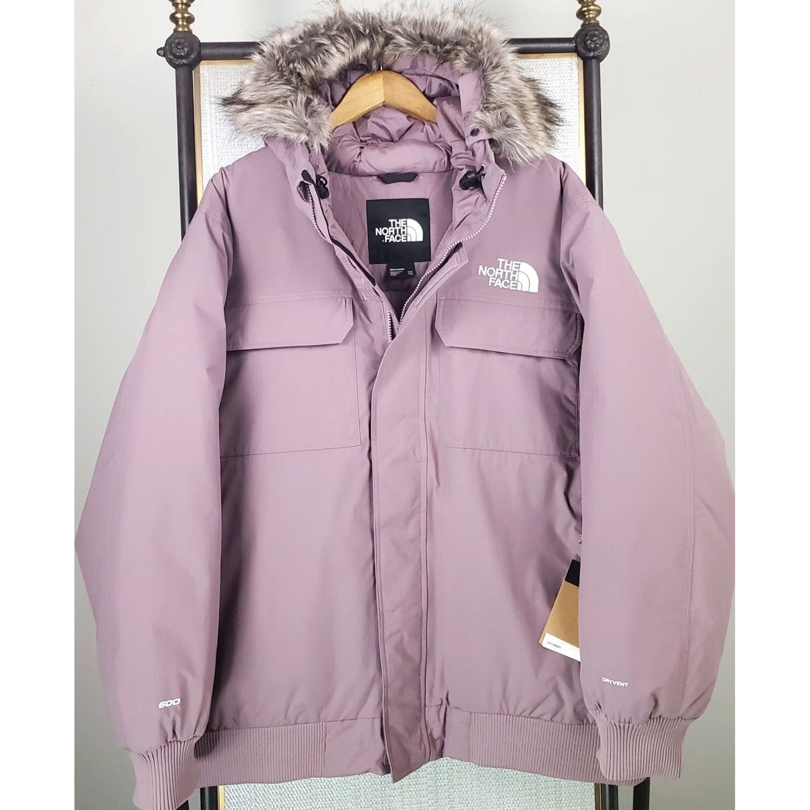 The North Face The North Face McMurdo 600 Down Jacket 3XL Mens Pink Waterproof Windproof DryVent Bomber Coat Parka Winter Ski Hoodie Size US XXL / EU 58 / 5 - 2 Thumbnail