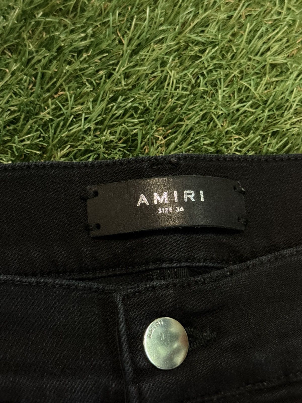 Amiri Amiri MX1 Patch Jeans Black Size 36 Flawless 🧼 Size US 36 / EU 52 - 8 Thumbnail