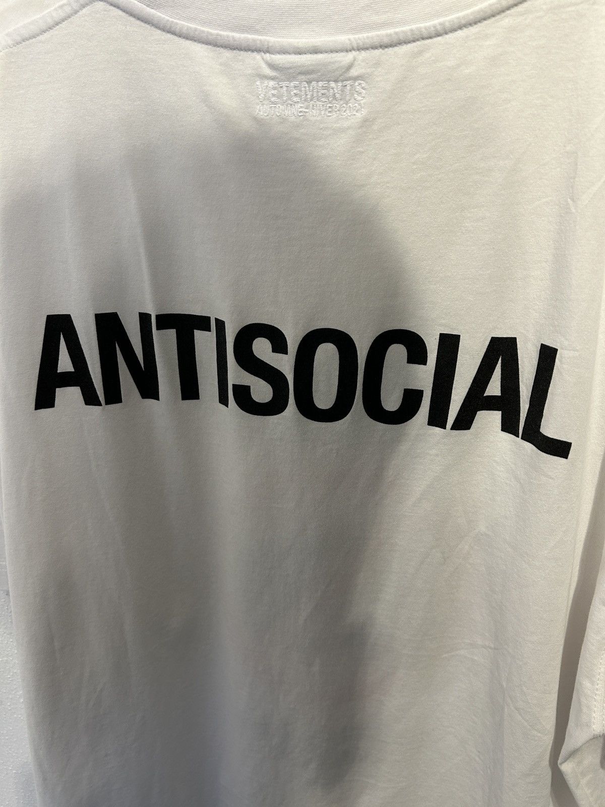 Vetements Vetements Antisocial No Social Media Tee | Grailed