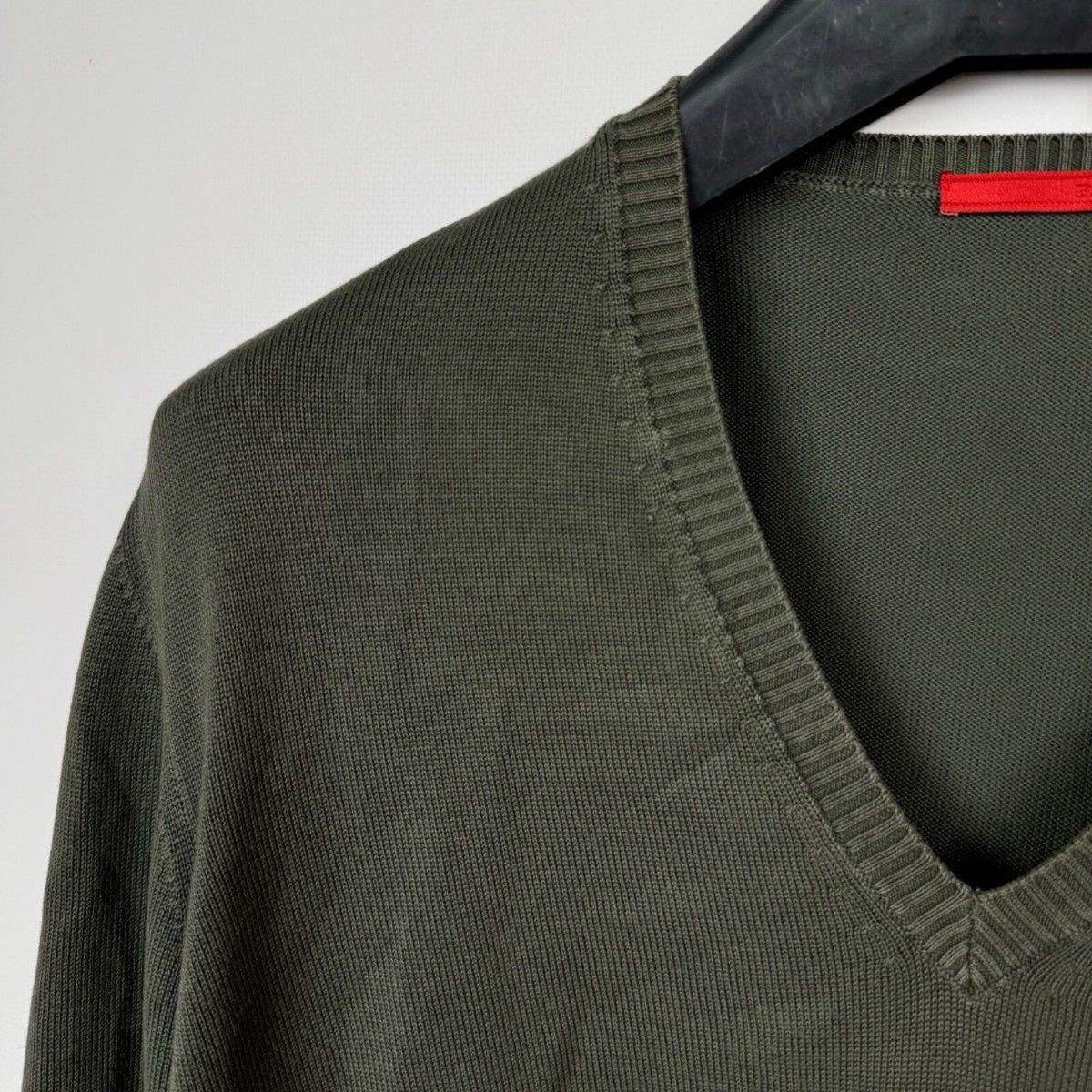 Prada PRADA VINTAGE SWEATER PULLOVER V-NECK LONG SLEEVE JUMPER Size US M / EU 48-50 / 2 - 11 Thumbnail