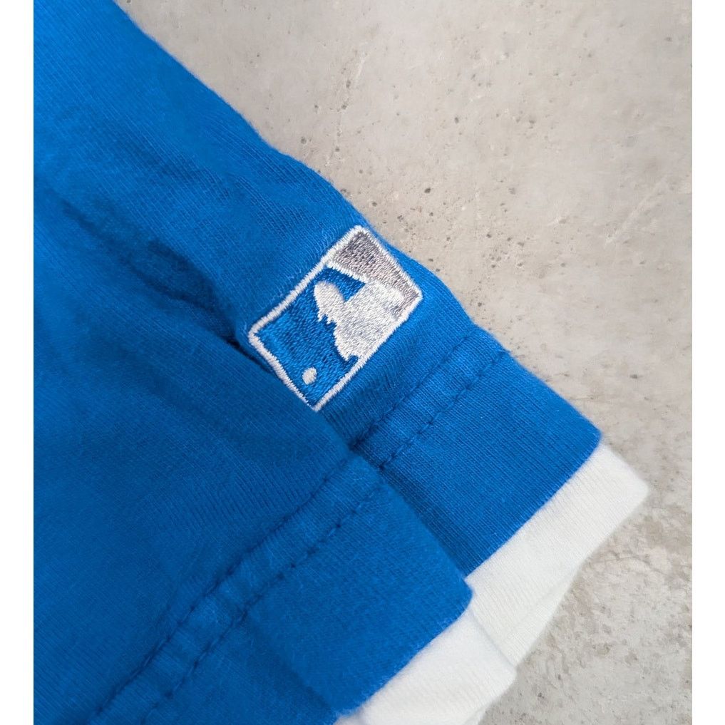MLB × Paris Texas × Vintage Vintage 1995 Texas Rangers MLB Ringer t-shirt Size US M / EU 48-50 / 2 - 4 Thumbnail