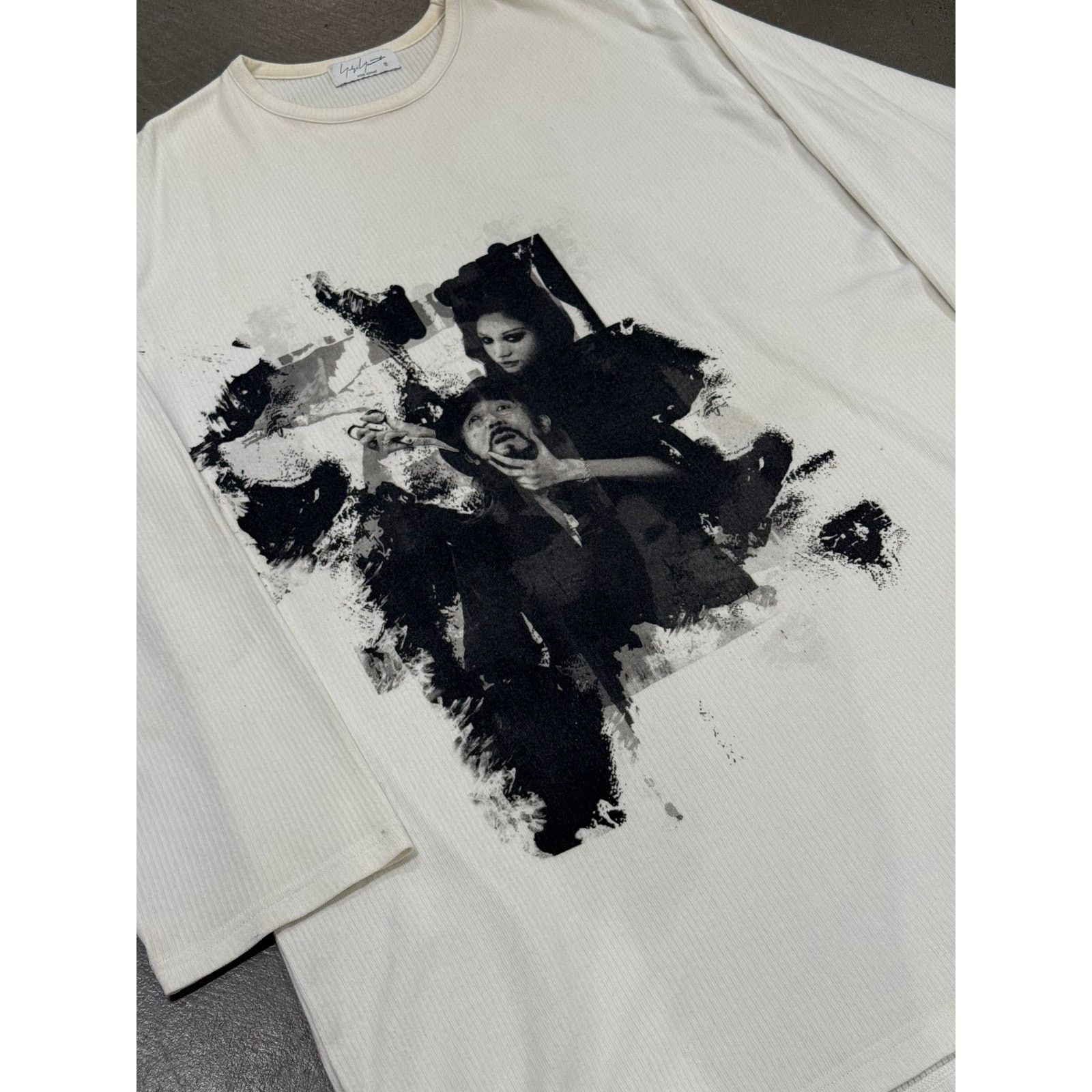 Yohji Yamamoto 2020s Yohji Yamamoto oversized printed crewneck Size US L / EU 52-54 / 3 - 4 Thumbnail