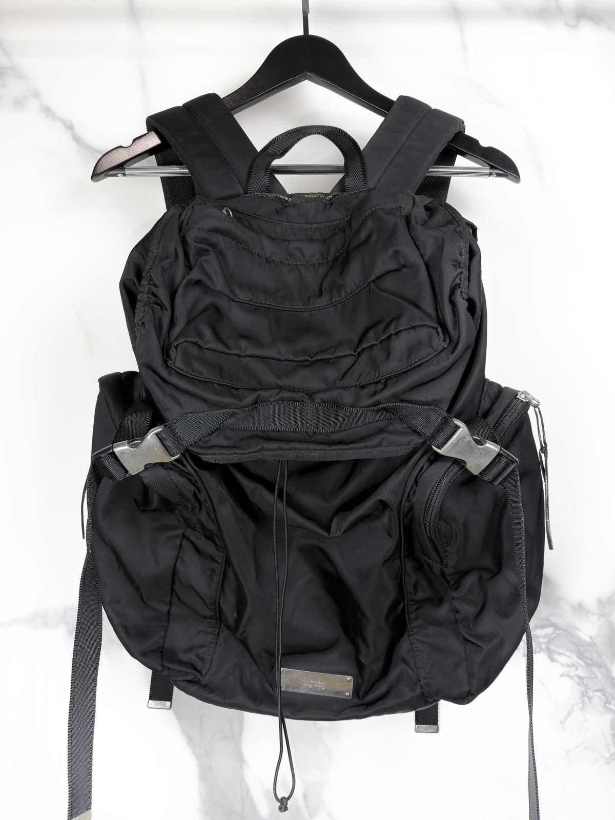 Undercover AW11 Undercover Utility Cargo Prada Backpack Nylon Black Size ONE SIZE - 1 Thumbnail