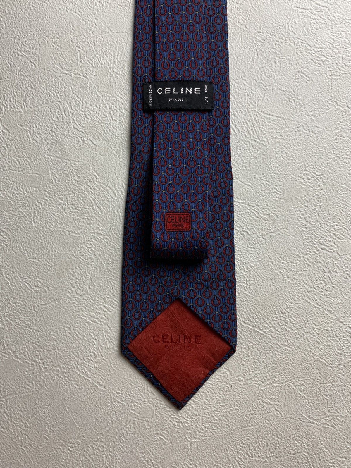Celine Celine Paris Tie Size ONE SIZE - 1 Thumbnail