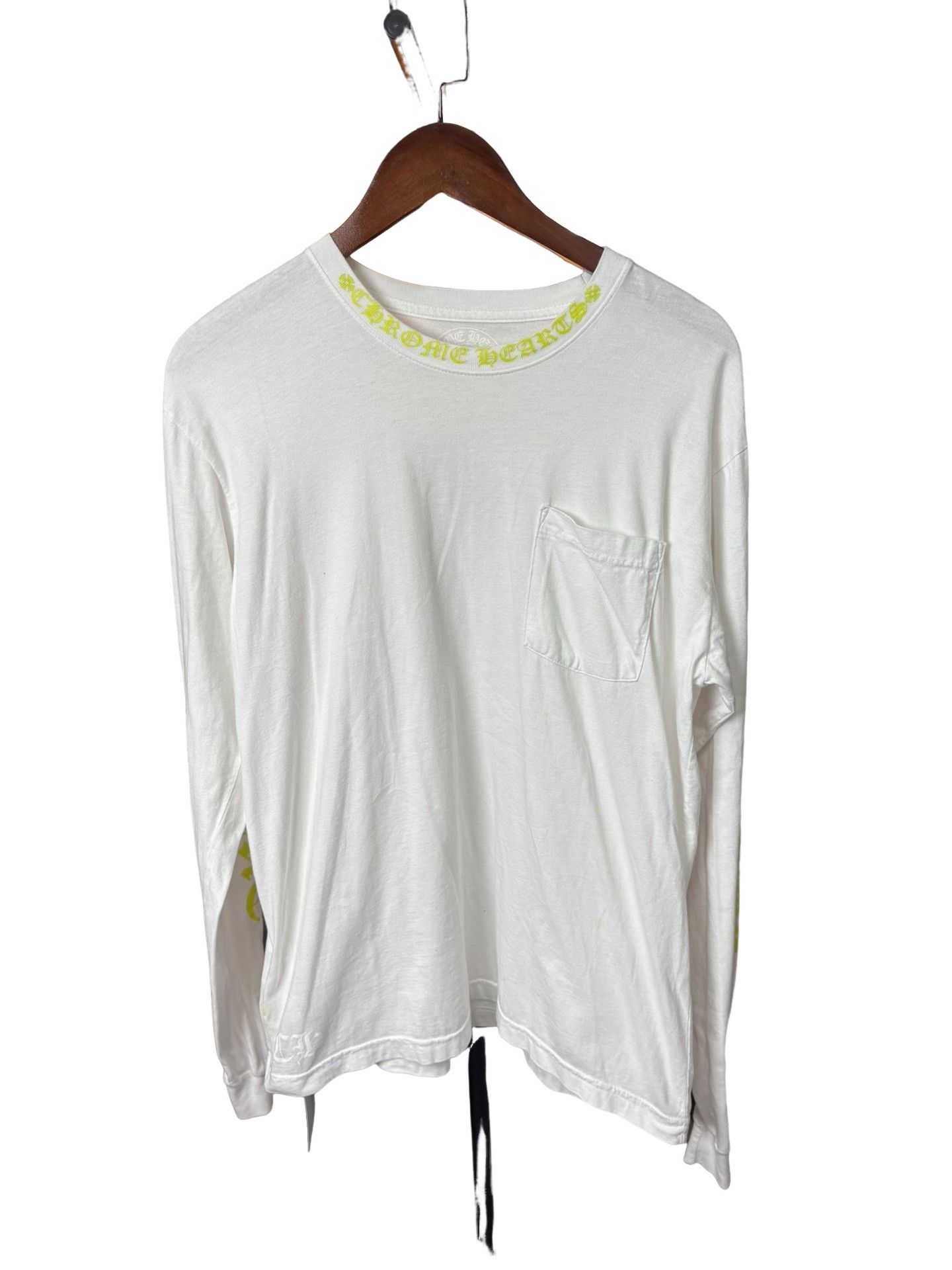 Chrome Hearts Chrome Hearts Logo Collar Long Sleeve T-Shirt Size L Size US L / EU 52-54 / 3 - 1 Thumbnail