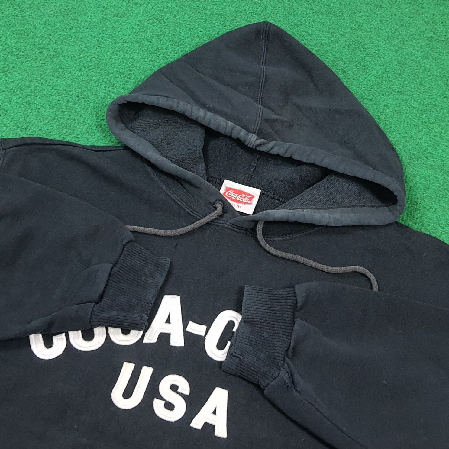 Coca Cola Vintage 90s Coca Cola USA Hoodie Sweatshirt C295N28 Size US S / EU 44-46 / 1 - 3 Thumbnail