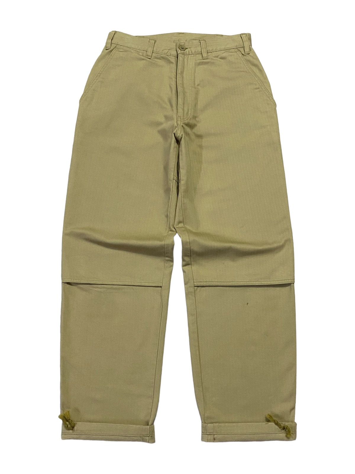 Bape × Nigo Vintage A Bathing Ape Double Pocket Chino Khaki Pants Size US 30 / EU 46 - 2 Thumbnail