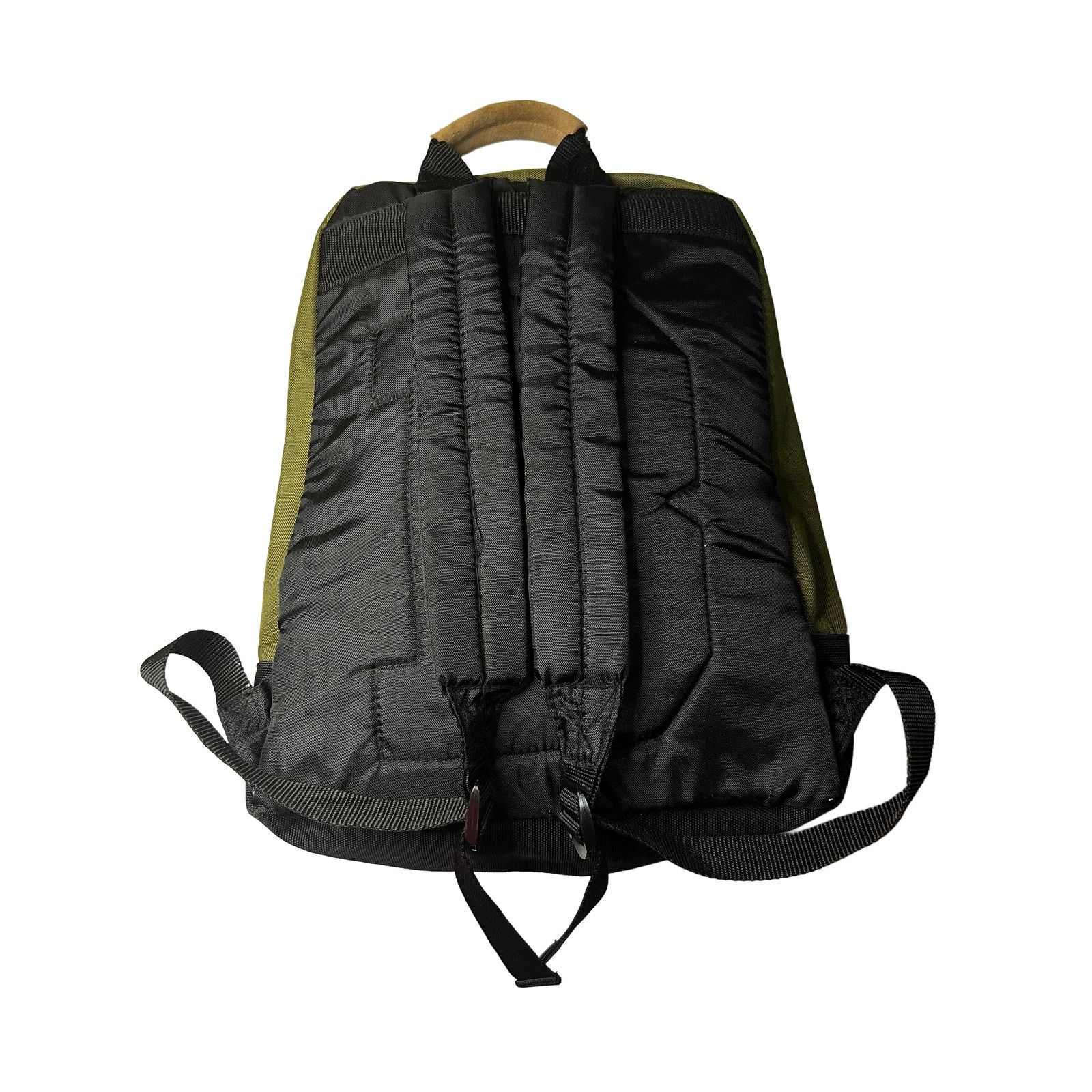 B.U.M Equipment Vintage 1990's B.U.M Equipment Green/Black Backpack Size ONE SIZE - 3 Thumbnail