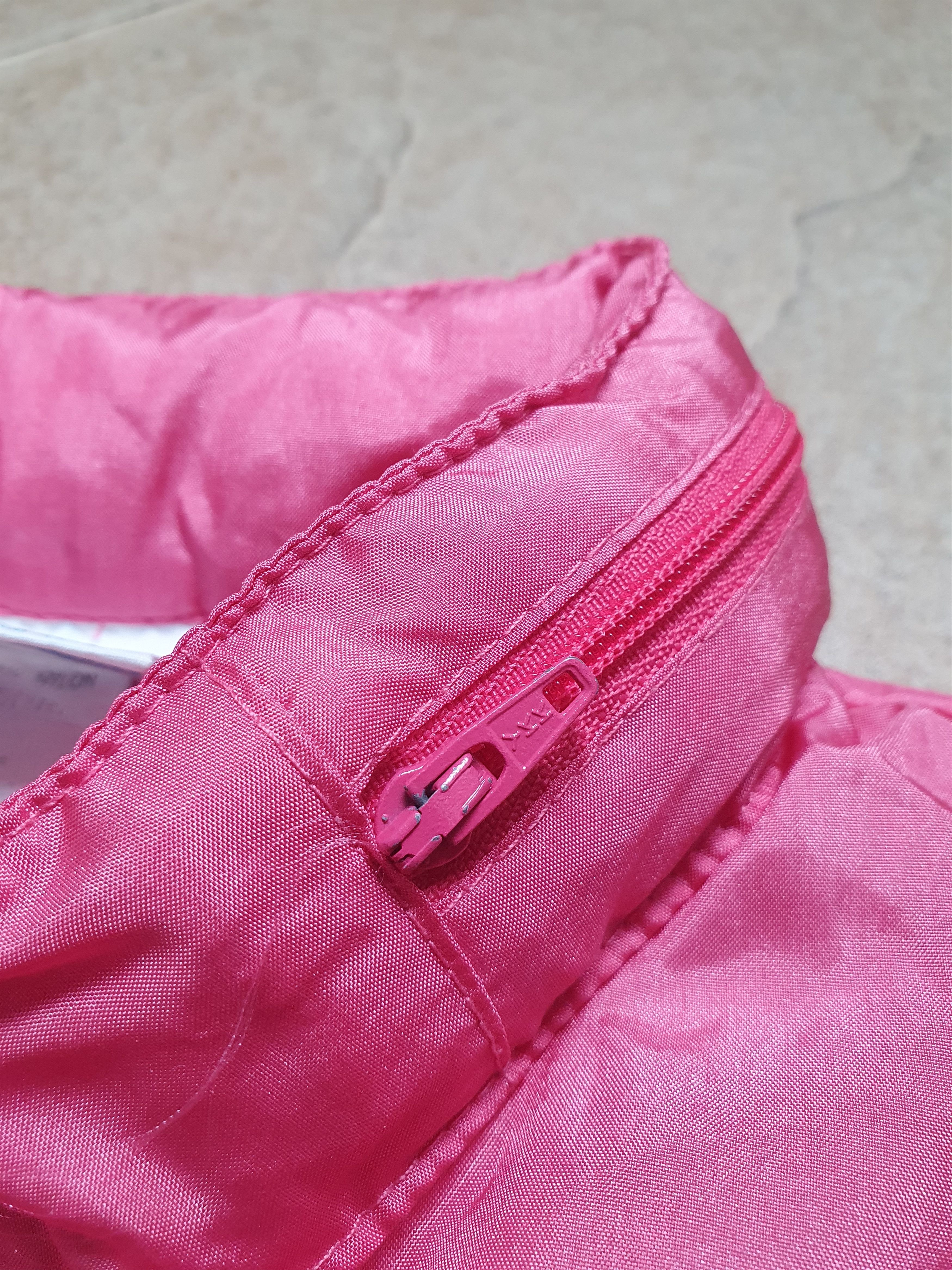 Adidas Vintage Women's 80s 90s Adidas Windbreaker Jacket Pink Size L / US 10 / IT 46 - 13 Thumbnail