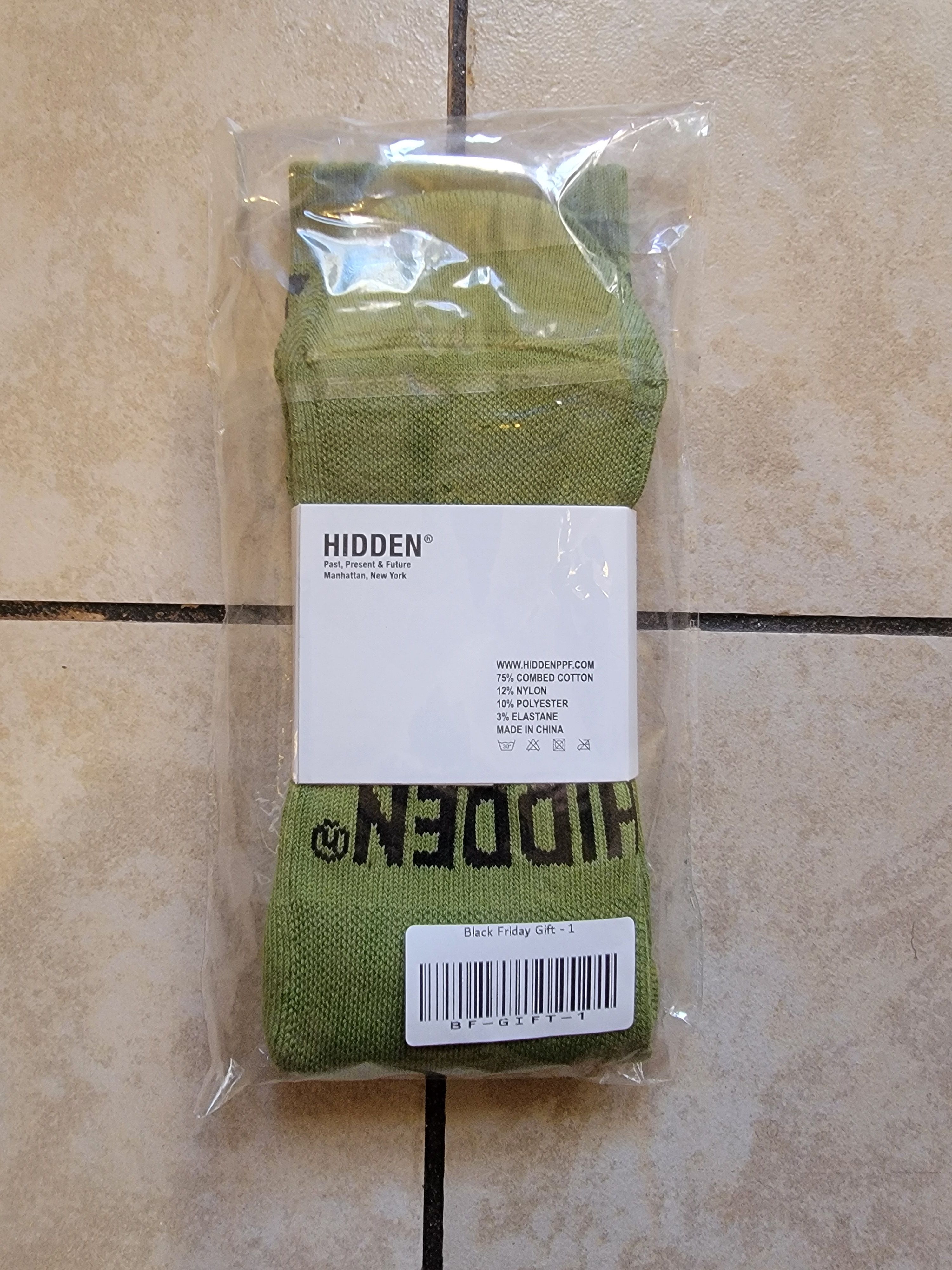 HIDDEN Hidden socks *members only* Size ONE SIZE - 2 Thumbnail