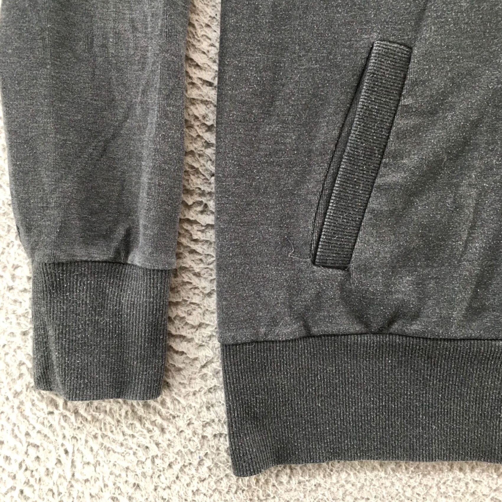 Banana Republic Banana Republic Henley Sweater Womens L Gray Cotton Blend Collared Long Sleeve Size L / US 10 / IT 46 - 7 Thumbnail