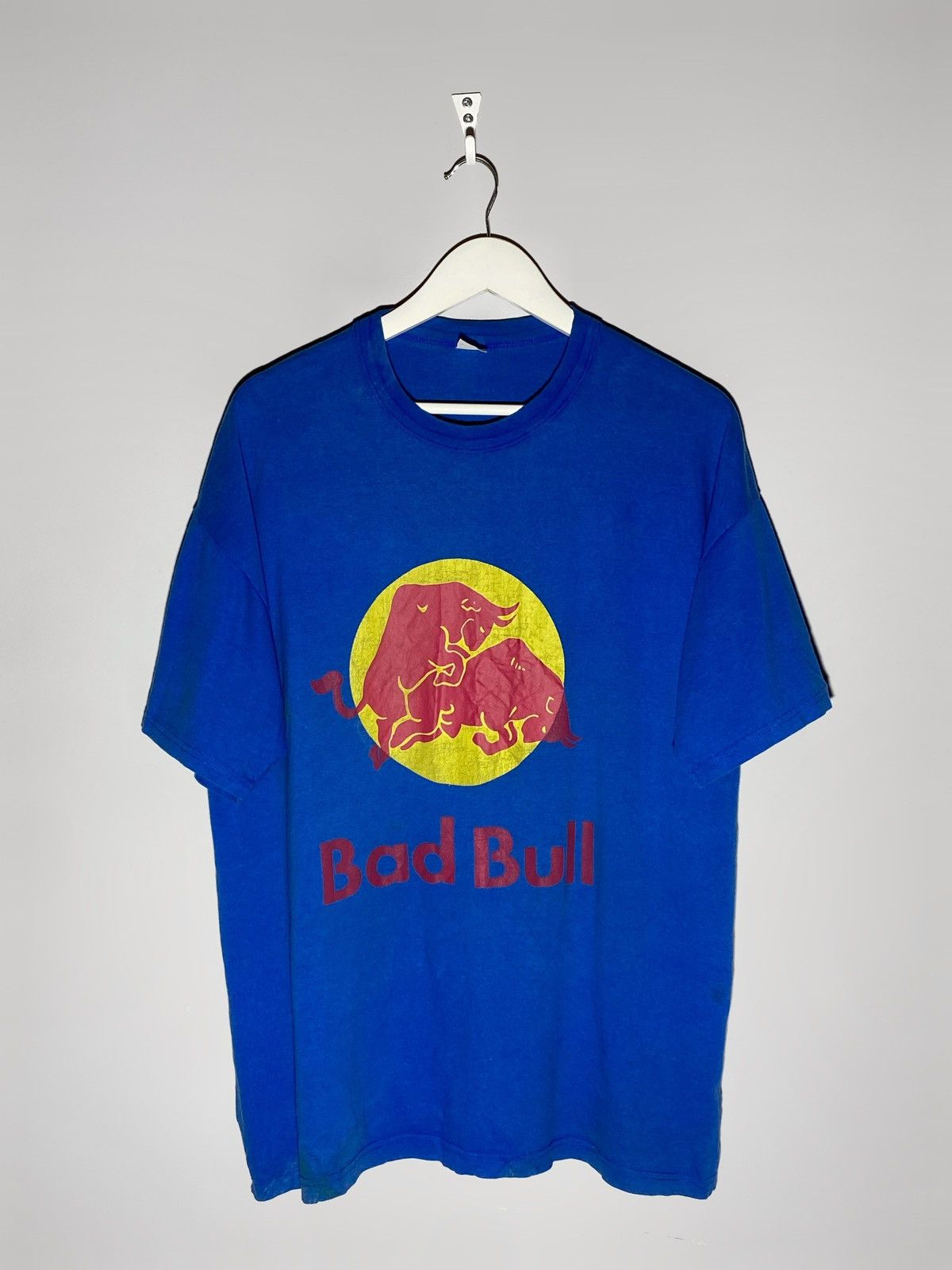 Humor × Streetwear × Vintage Vintage 90s Bad Bull Porno T Shirt Tee Baggy  Y2K Humor | Grailed