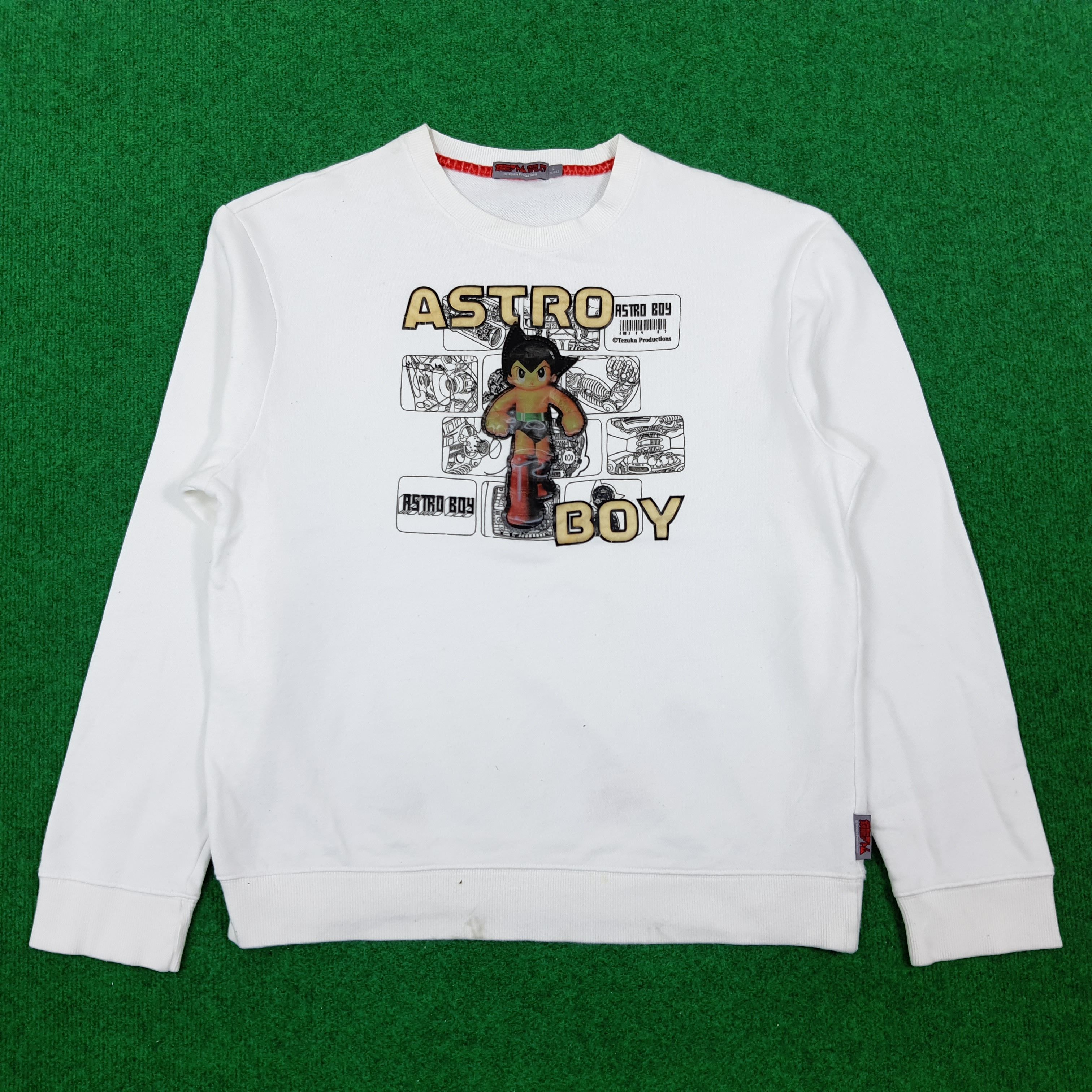 Japanese Brand × Vintage Vintage Mighty Atom Astro Boy Japan Anime Sweatshirt Size US M / EU 48-50 / 2 - 1 Thumbnail