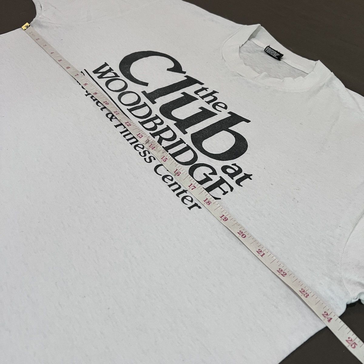 Vintage Vintage 90s Club at Woodbridge GYM Fitness Promo XL Faded Size US XL / EU 56 / 4 - 9 Thumbnail