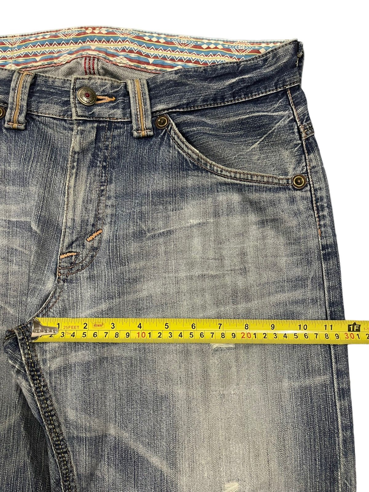Edwin Edwin Exclusive Vintage Blue Wash Style Baggy Jeans Size US 35 - 13 Thumbnail