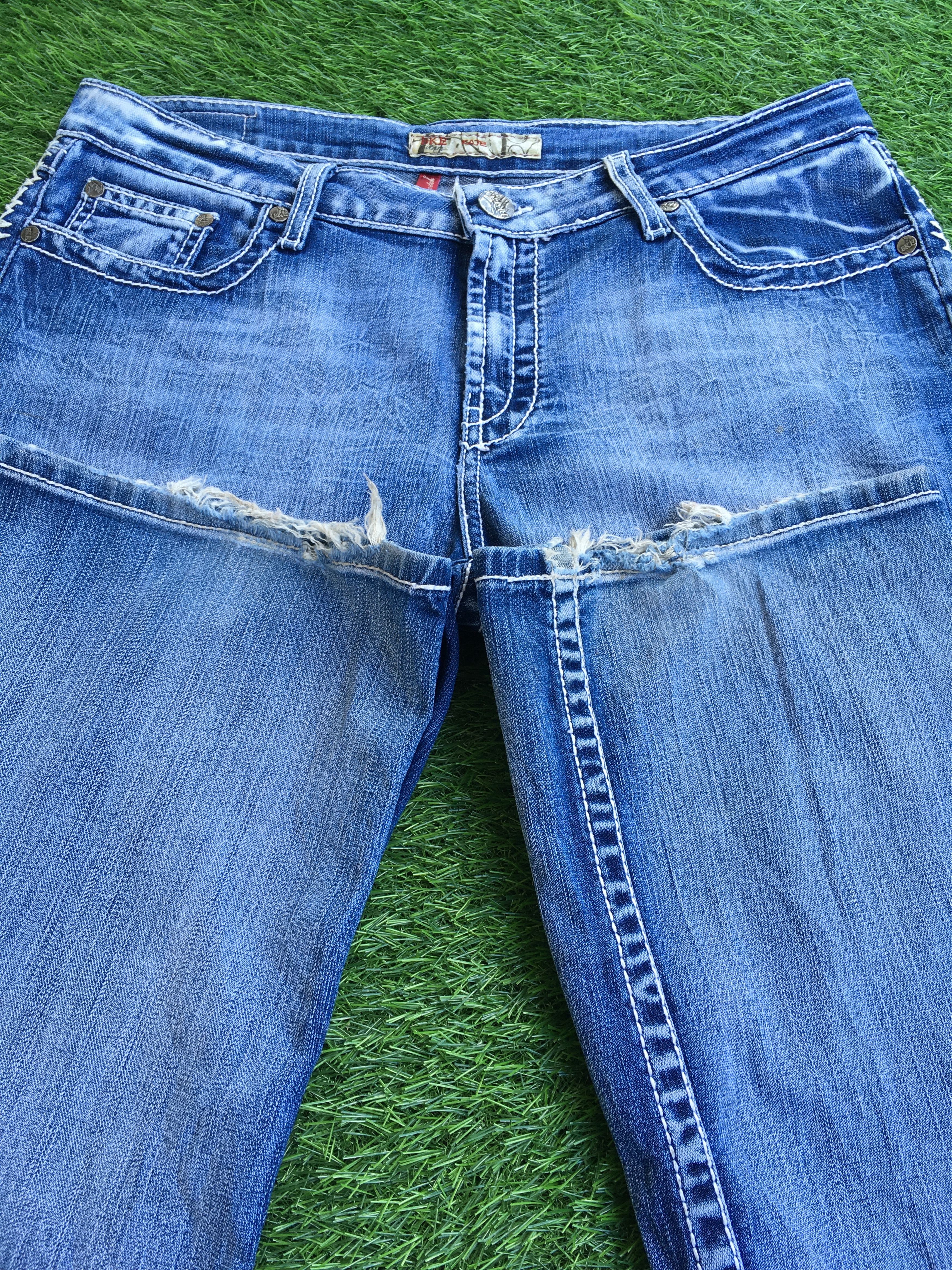 Designer × Jean BKE Denim Low Rise Bootcut Jeans D-1092 Size US 33 - 5 Thumbnail
