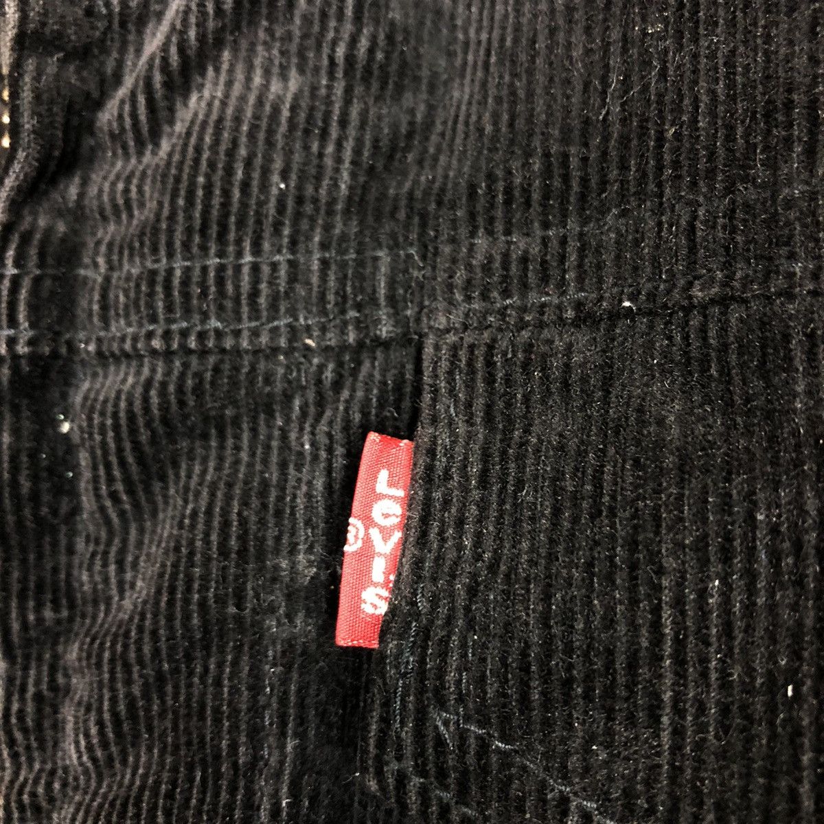 Levi's 📌Vintage Biker Chore Jacket Levi's Corduroy Mink Fur Collar Size US L / EU 52-54 / 3 - 19 Thumbnail
